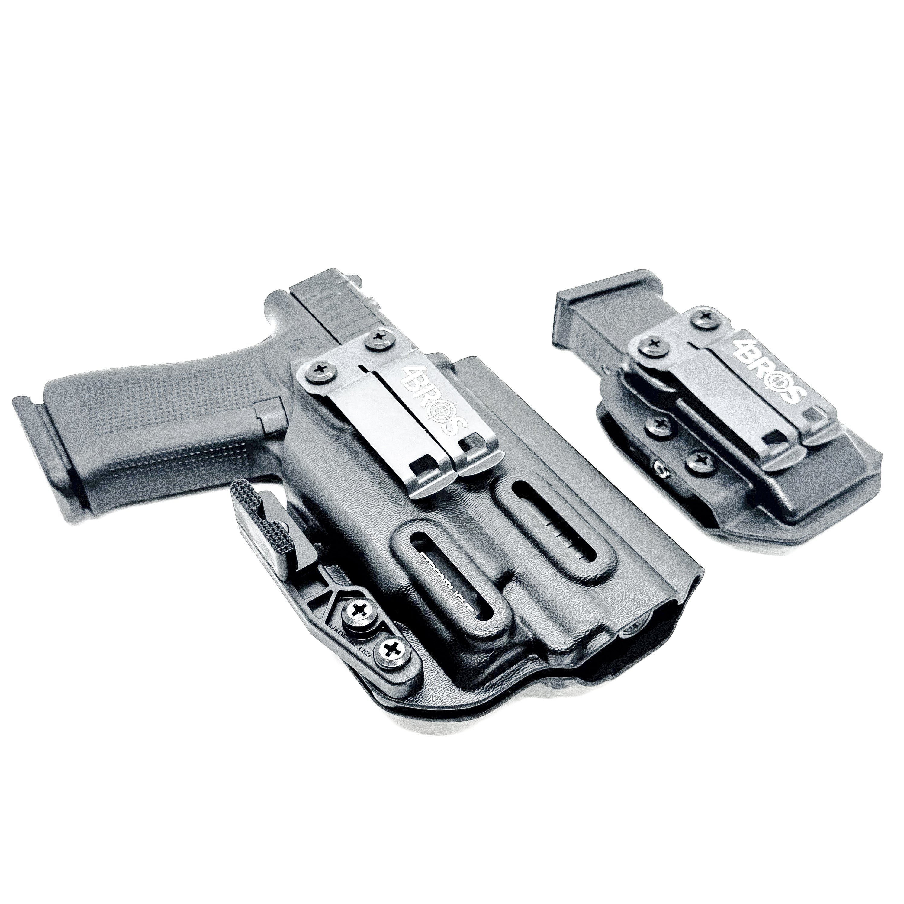 Glock 43X & 48 MOS TLR-7 Sub IWB Holster with Magazine Carrier Combo - Image 3