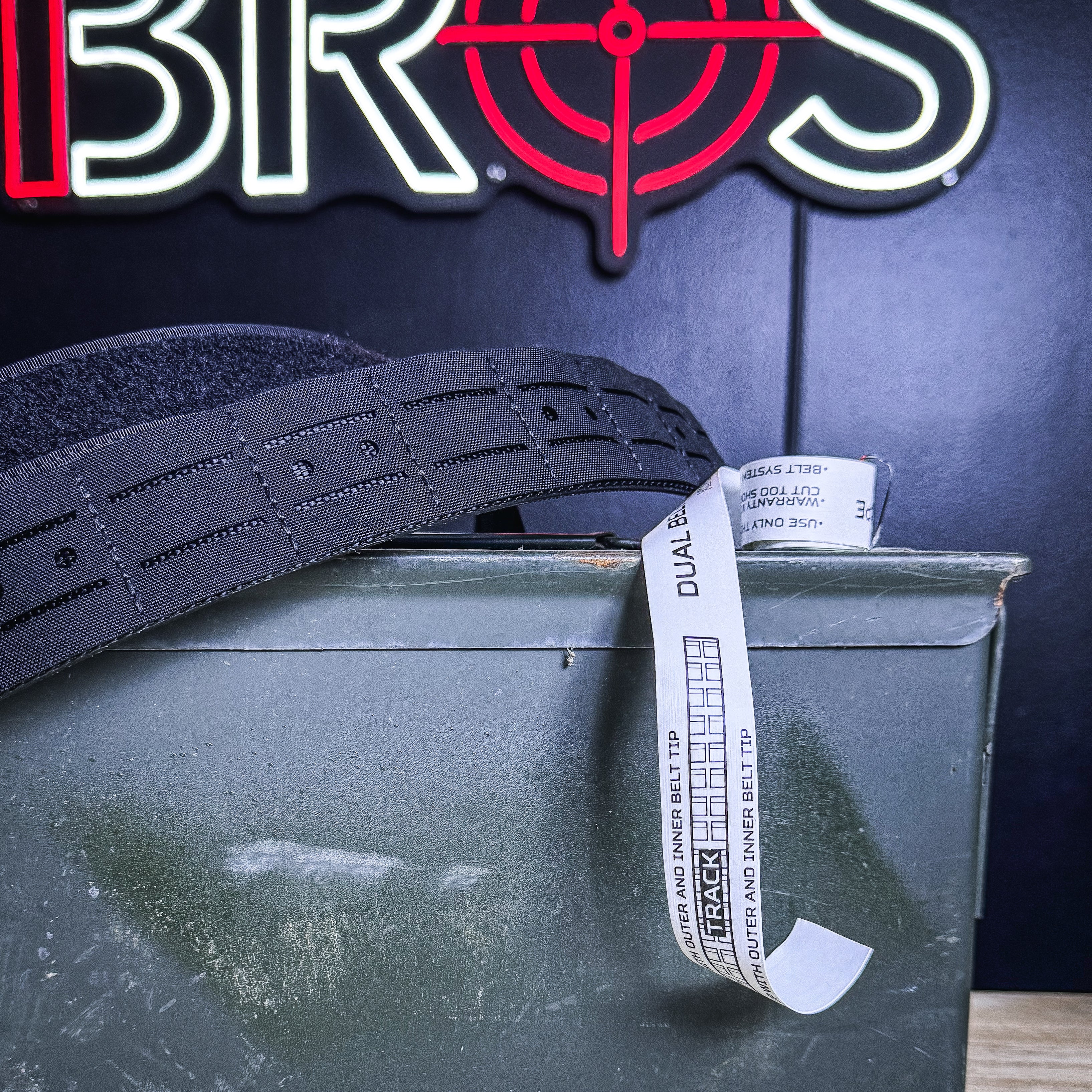 Kore Essentials Black Laser Cut Molle Battle Belt - Image 3