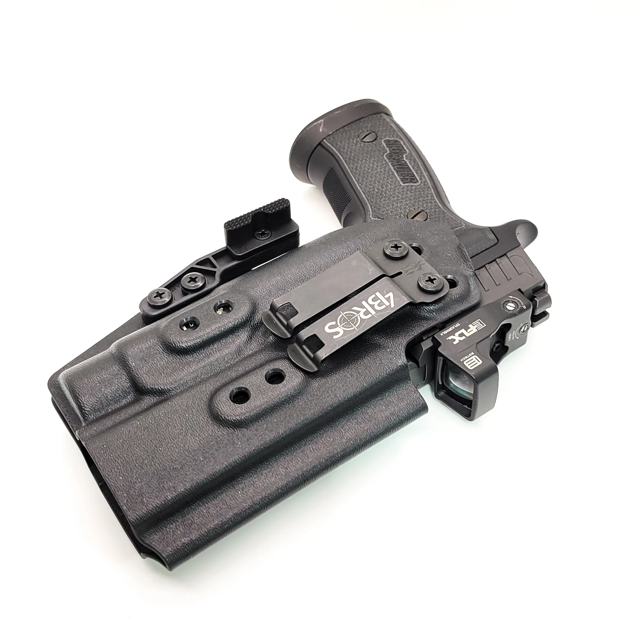 Sig Sauer P320 AXG with TLR-1 HL & Align Tactical Thumb Rest IWB Holster - Image 7