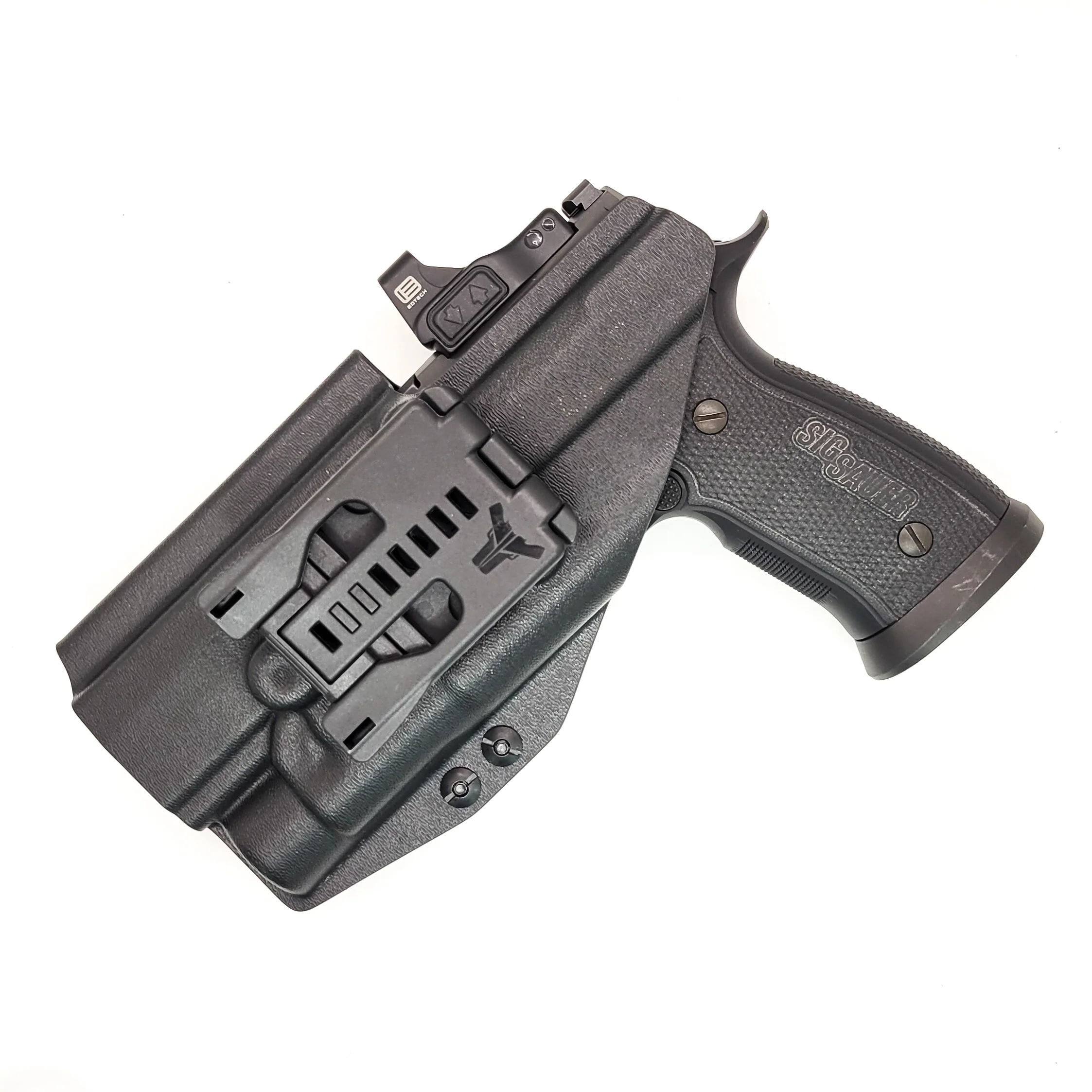 Sig Sauer P320 AXG with TLR-1 HL & Align Tactical Thumb Rest OWB Holster - Image 4