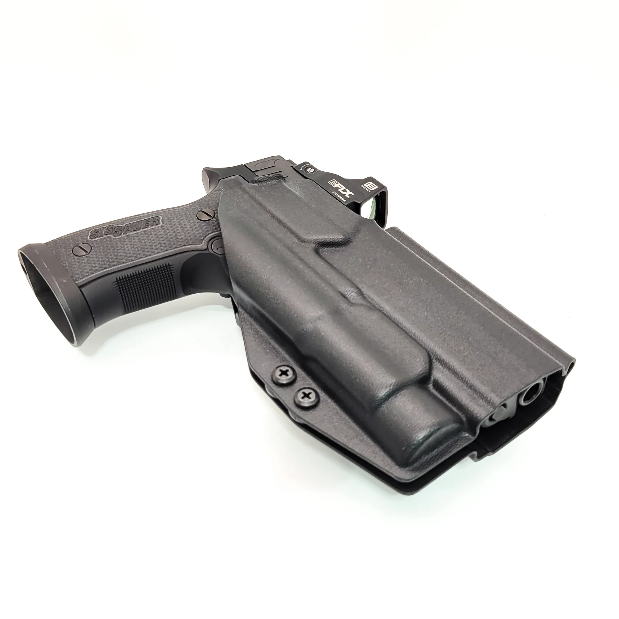 Sig Sauer P320 AXG with TLR-1 HL & Align Tactical Thumb Rest OWB Holster - Image 5