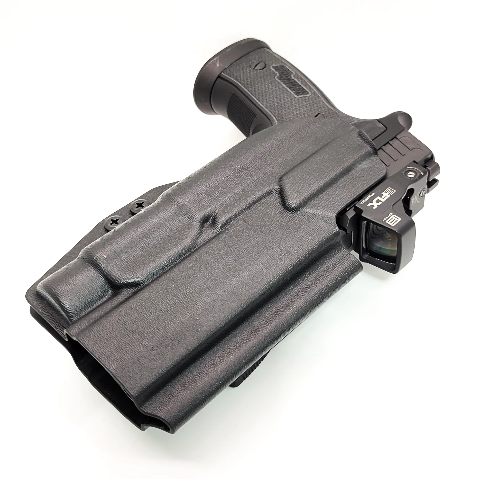 Sig Sauer P320 AXG with TLR-1 HL & Align Tactical Thumb Rest OWB Holster - Image 7