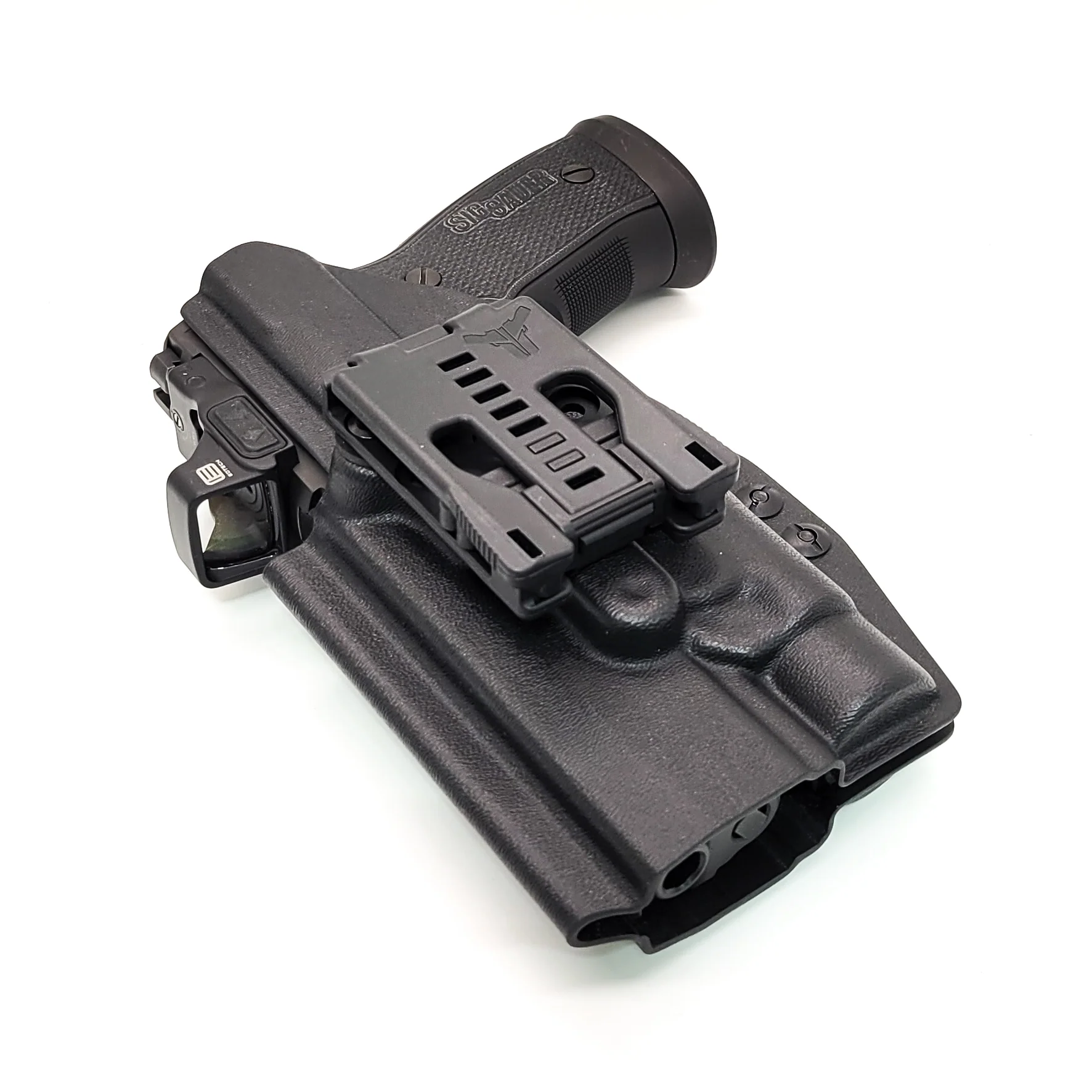 Sig Sauer P320 AXG with TLR-1 HL & Align Tactical Thumb Rest OWB Holster - Image 9