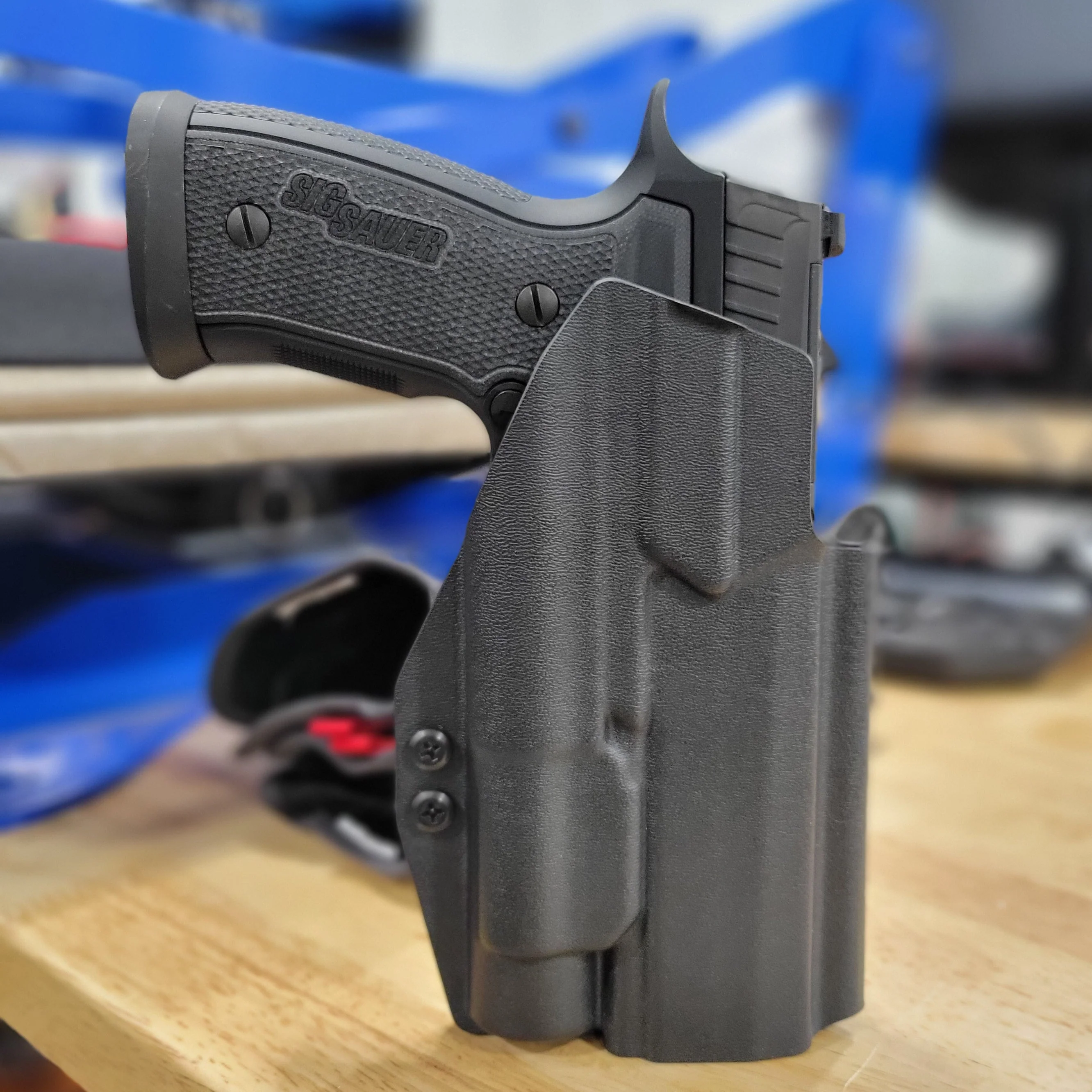 Sig Sauer P320 AXG with TLR-1 HL OWB Holster - Image 11
