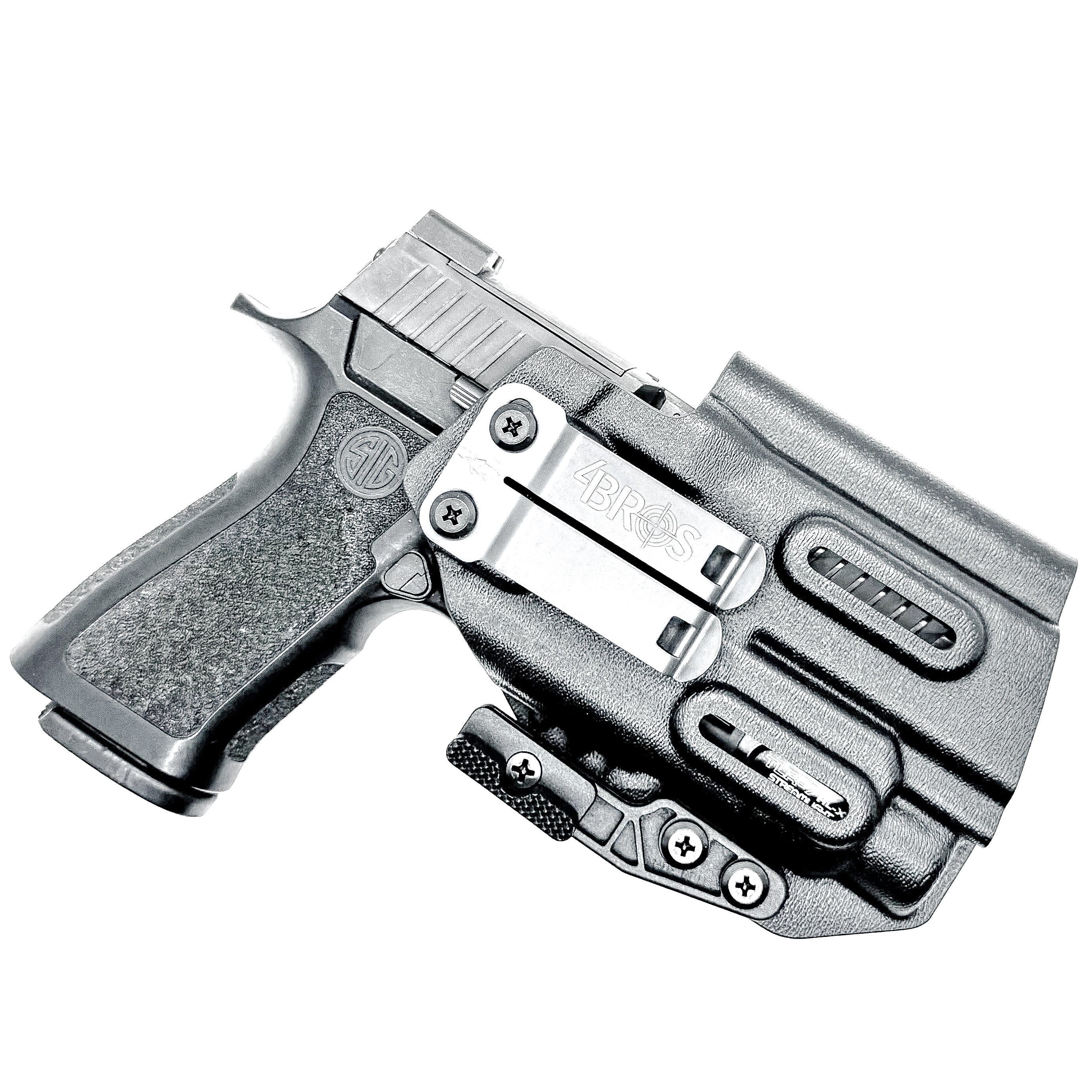 Sig Sauer P320 Compact/Carry & TLR-7 X & HL-X & Align Tactical Thumb Rest IWB Holster - Image 3