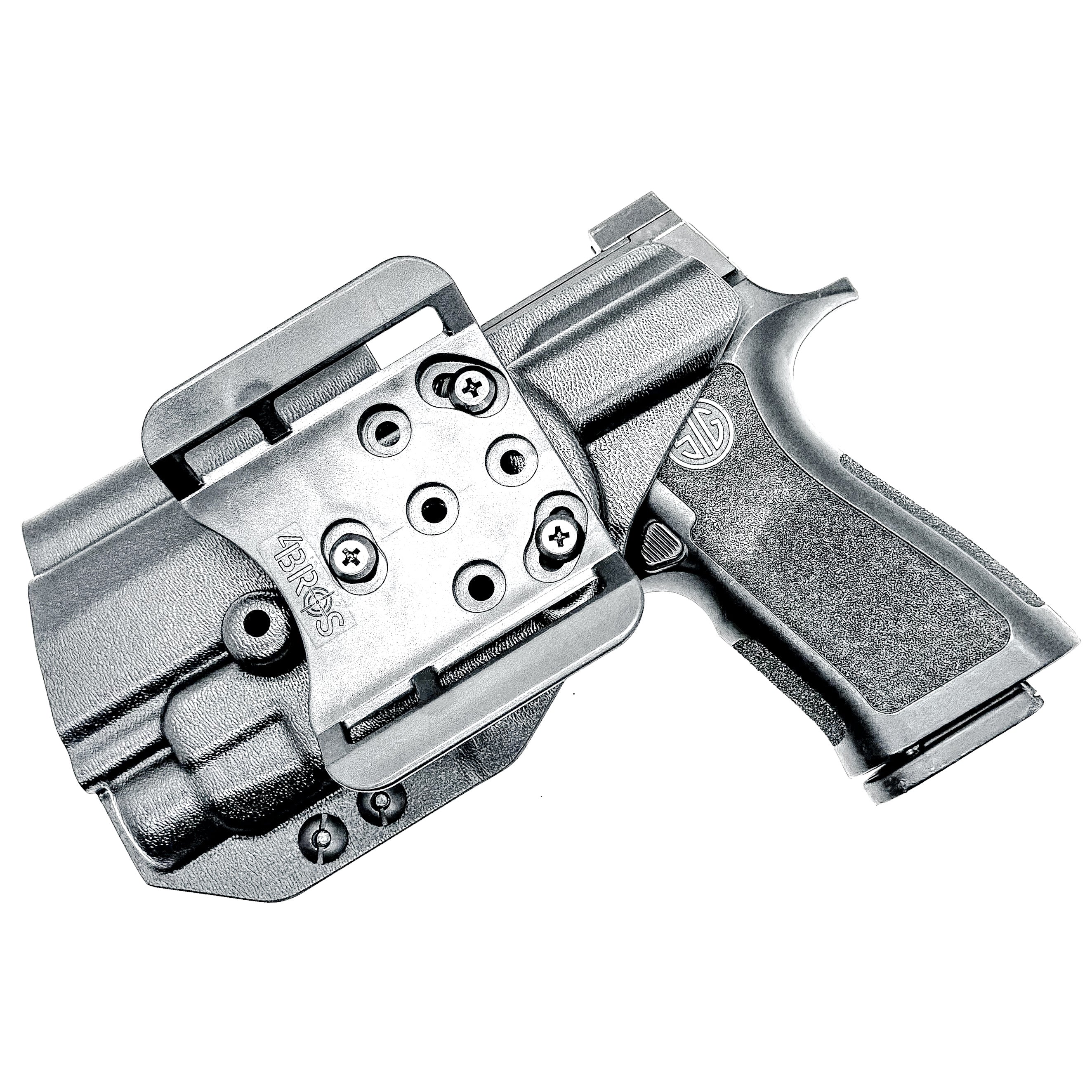 Sig Sauer P320 Compact/Carry with TLR-7 X & HL-X OWB Gas Pedal Holster - Image 4