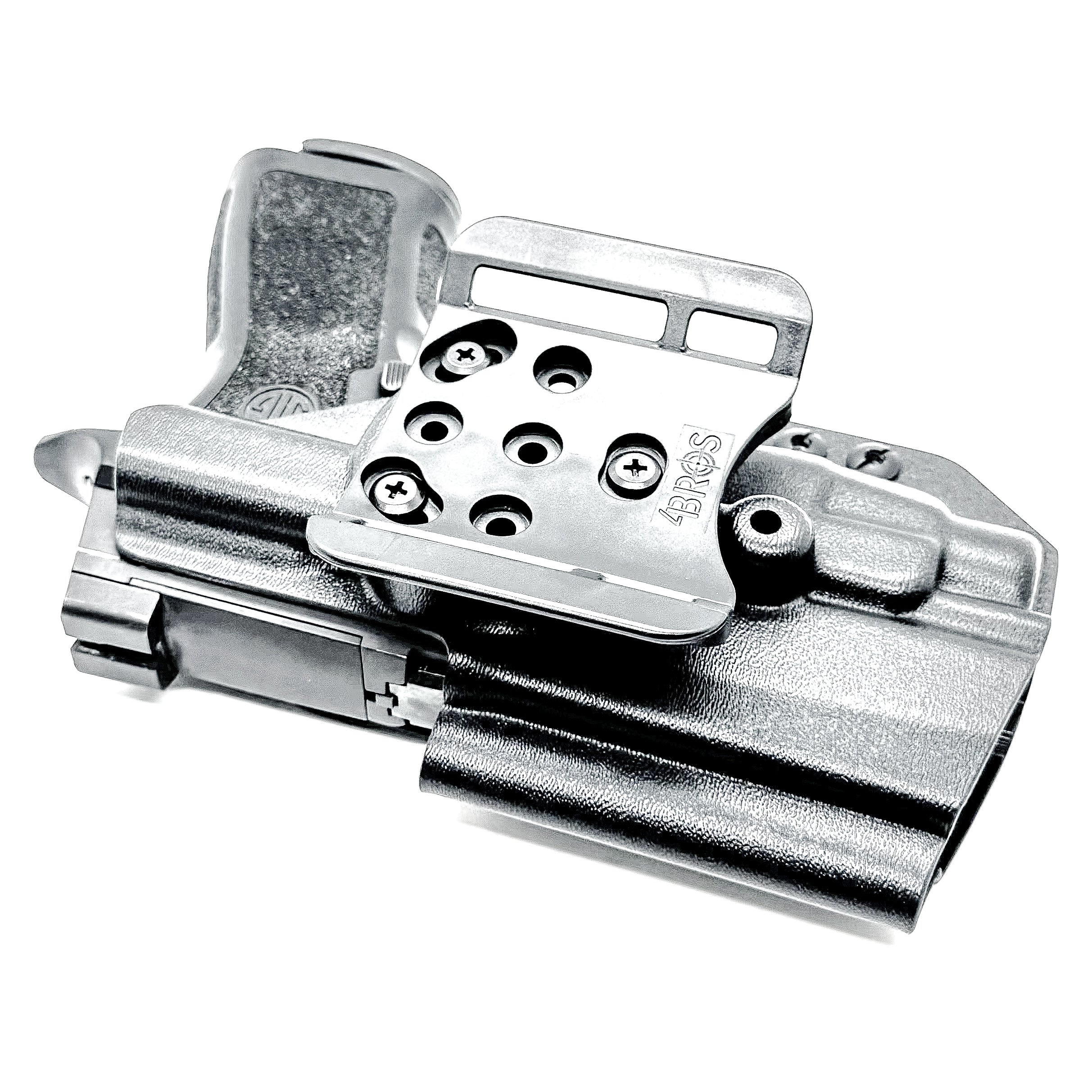 Sig Sauer P320 Compact/Carry with TLR-7 X & HL-X OWB Gas Pedal Holster - Image 8