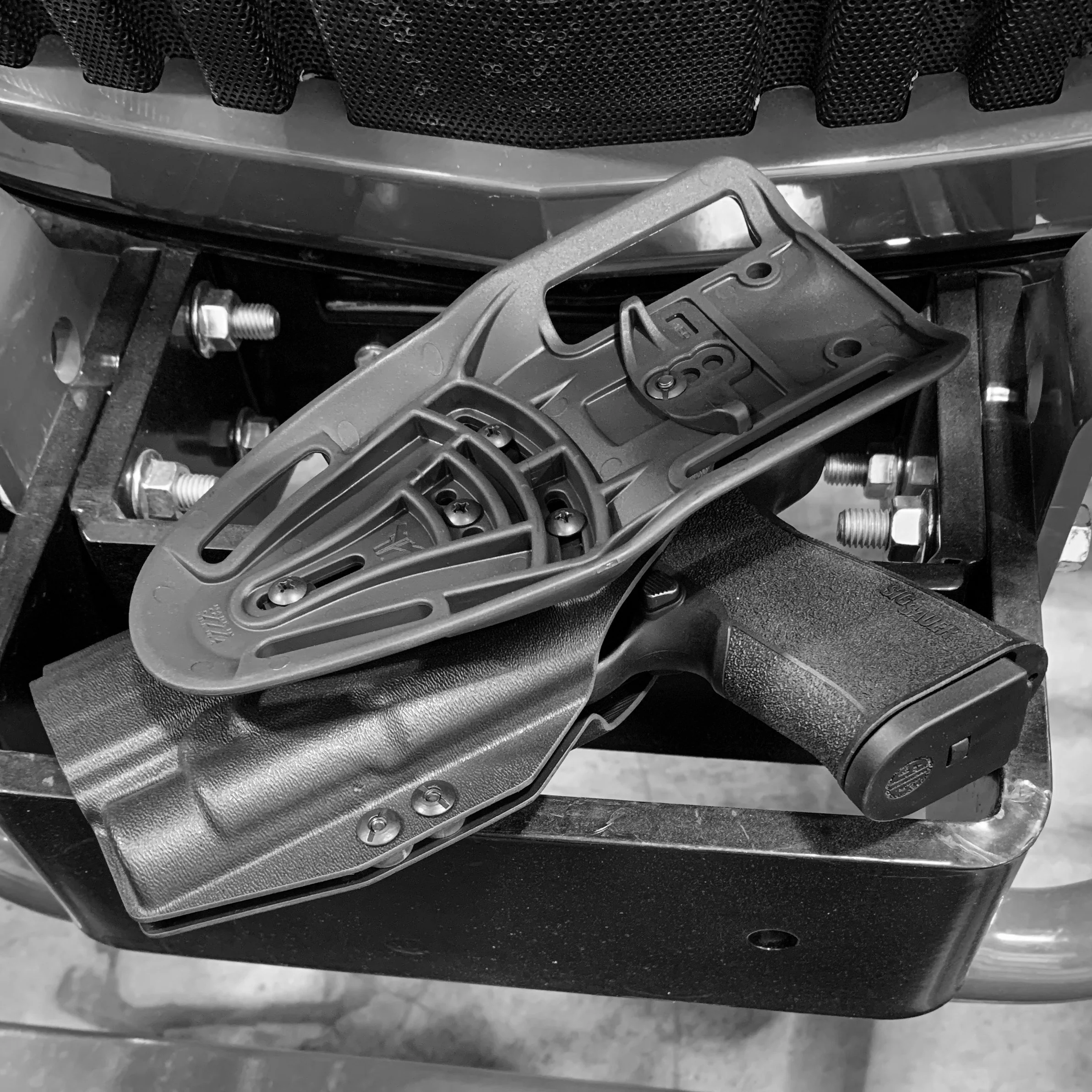 Sig Sauer P320-XTEN & TLR-1 HL Gas Pedal Competition Holster - Image 11