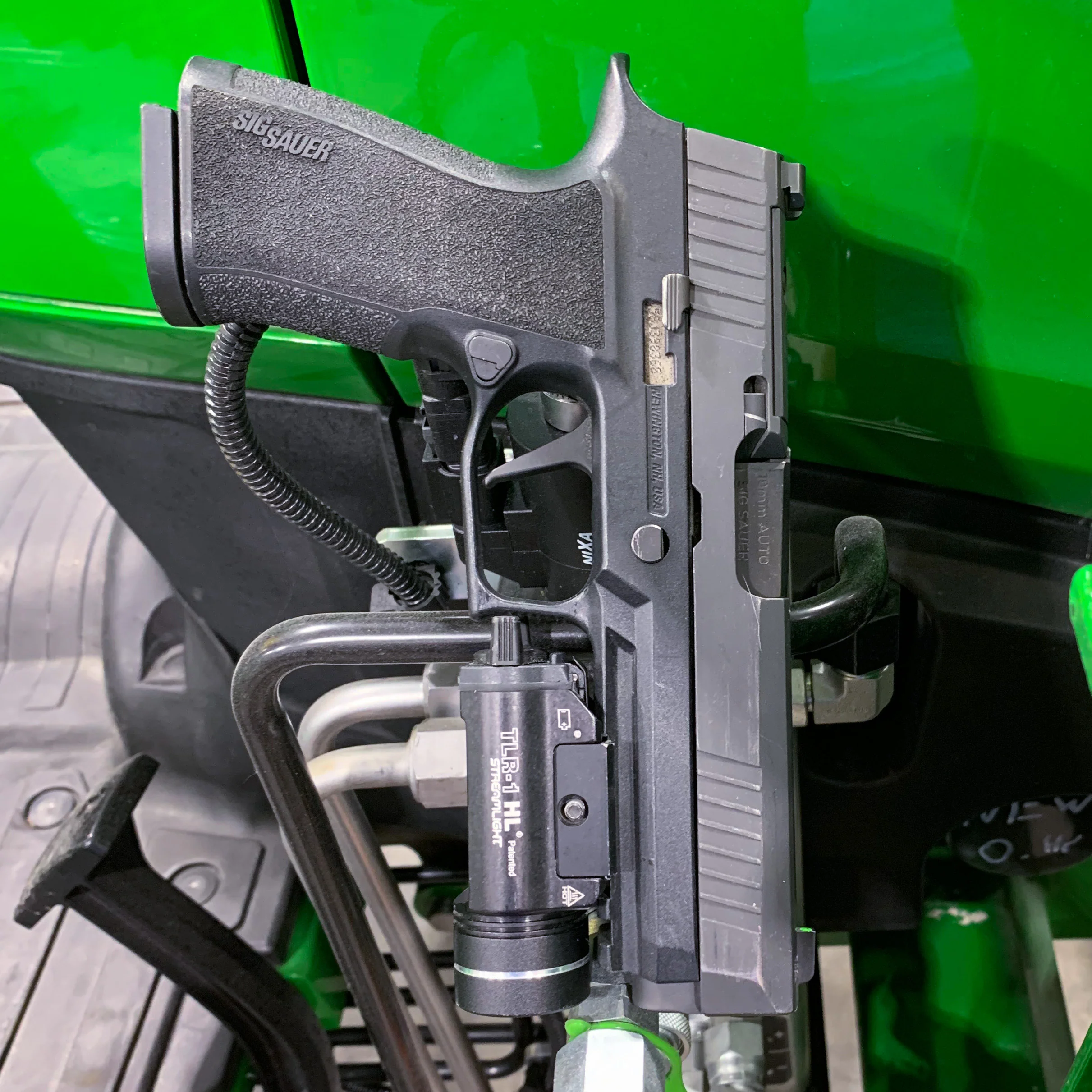 Sig Sauer P320-XTEN & TLR-1 HL Gas Pedal Competition Holster - Image 9
