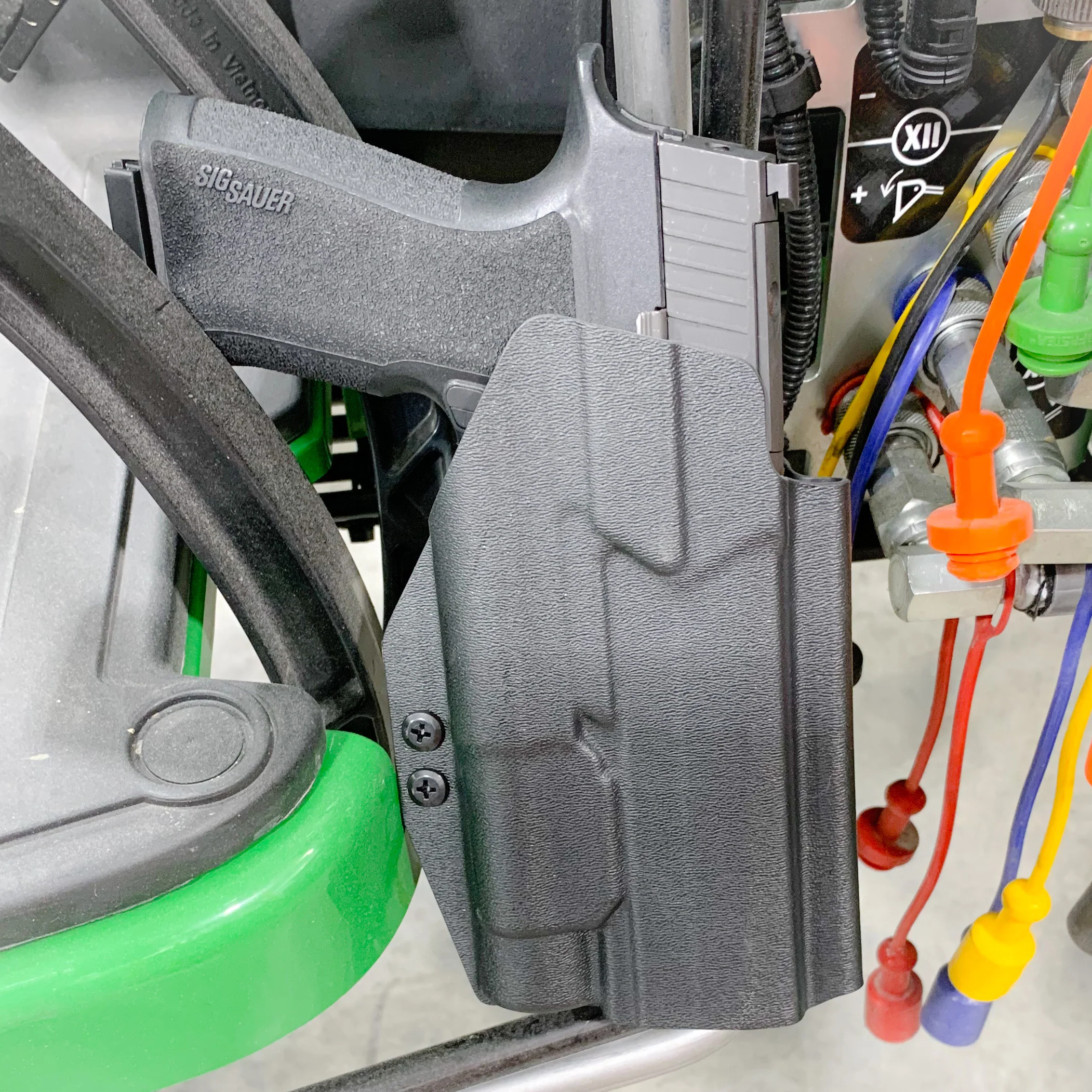 Sig Sauer P320-XTEN & TLR-1 HL Gas Pedal OWB Holster - Image 10