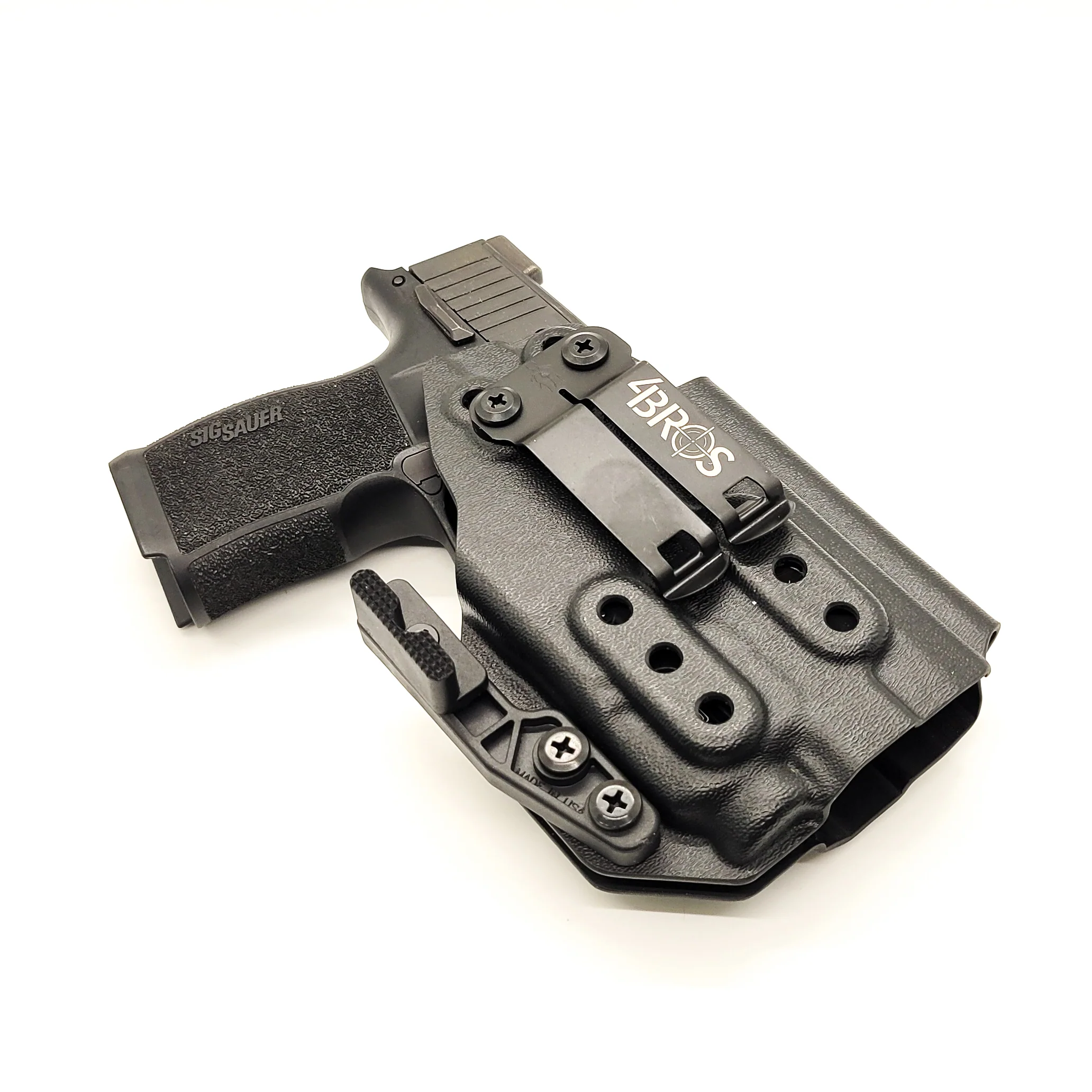 Sig Sauer P365 & P365XL Pro Ledge Tactical Application Rail & TLR-7 X/A IWB Holster - Image 6