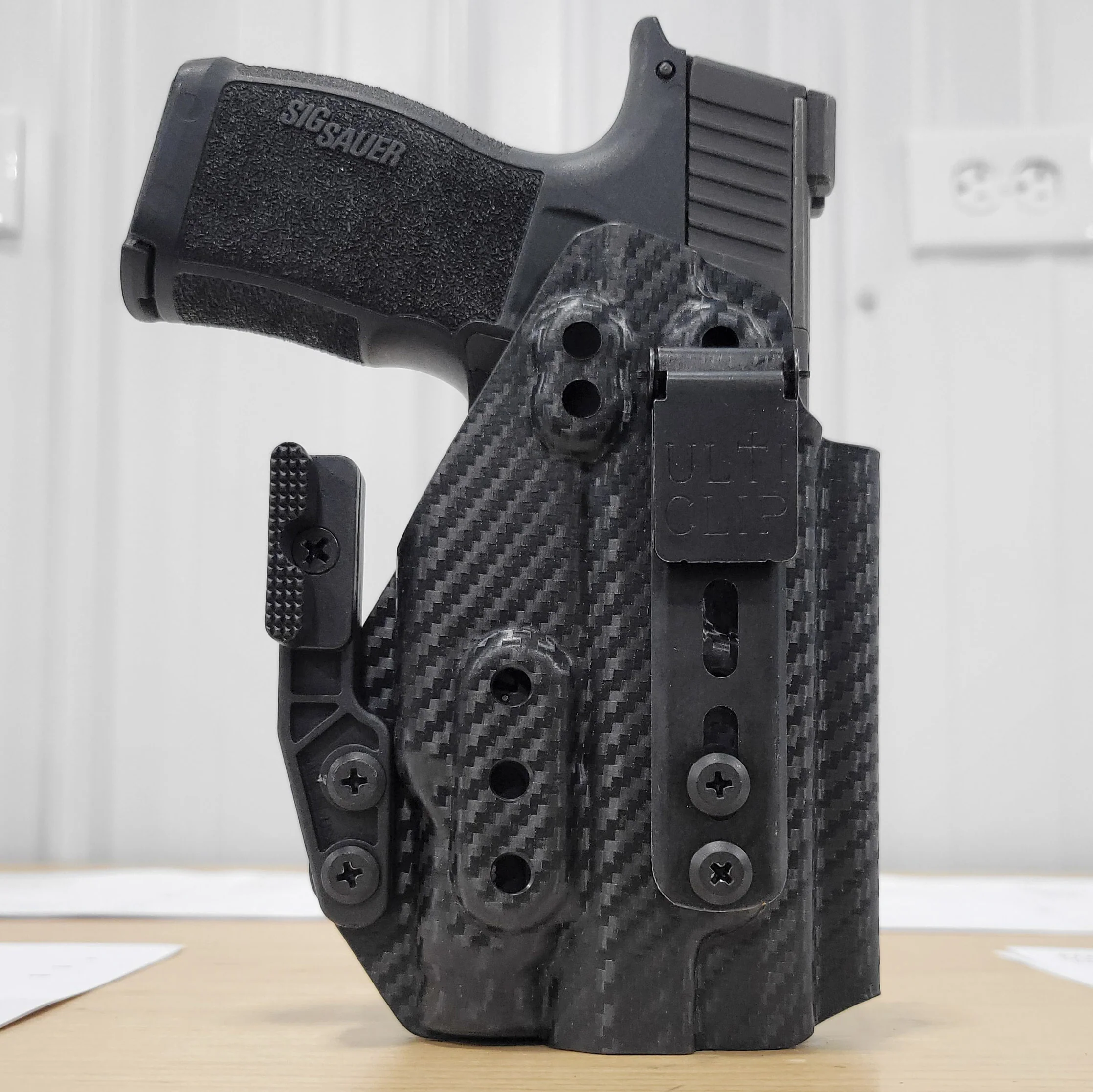 Sig Sauer P365 & P365XL Pro Ledge Tactical Application Rail & TLR-7 Sub IWB Holster - Image 11