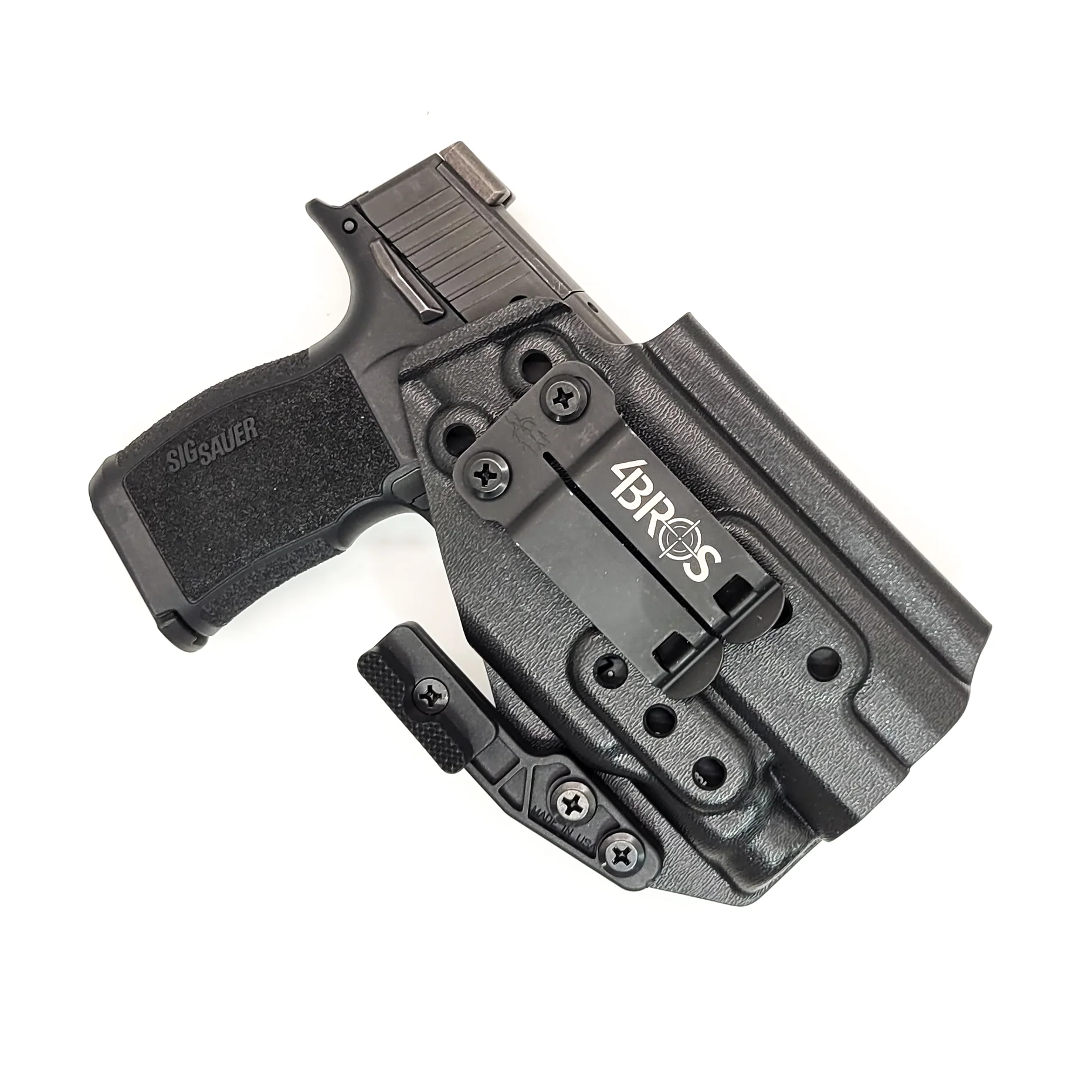 Sig Sauer P365 & P365XL Pro Ledge Tactical Application Rail & TLR-7 Sub IWB Holster - Image 3