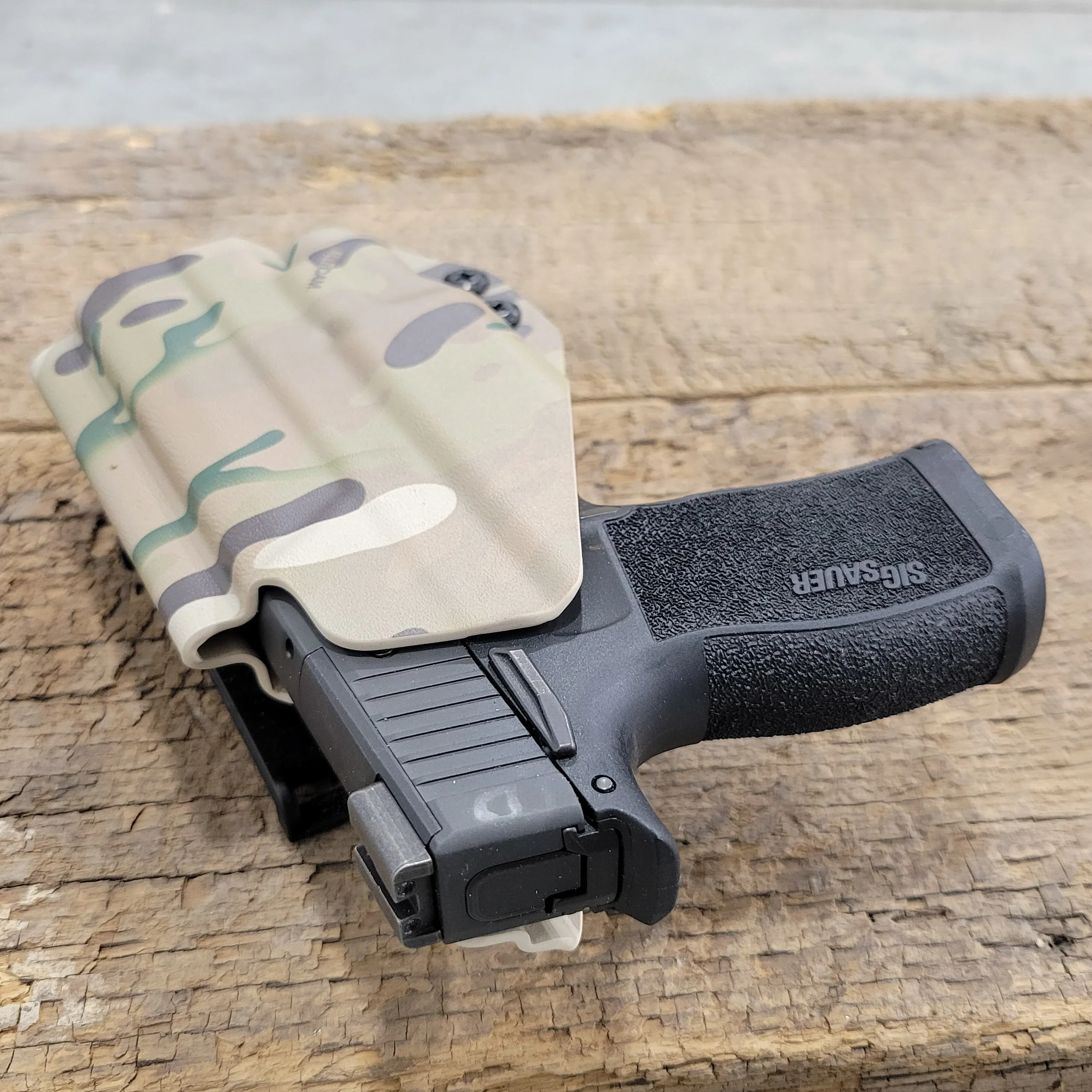 Sig Sauer P365 & P365XL Pro Ledge Tactical Application Rail & TLR-7 Sub OWB Holster - Image 13
