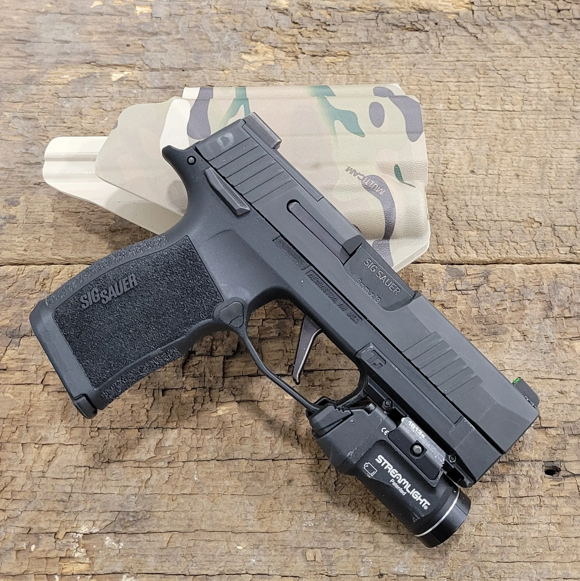 Sig Sauer P365 & P365XL Pro Ledge Tactical Application Rail & TLR-7 Sub OWB Holster - Image 14