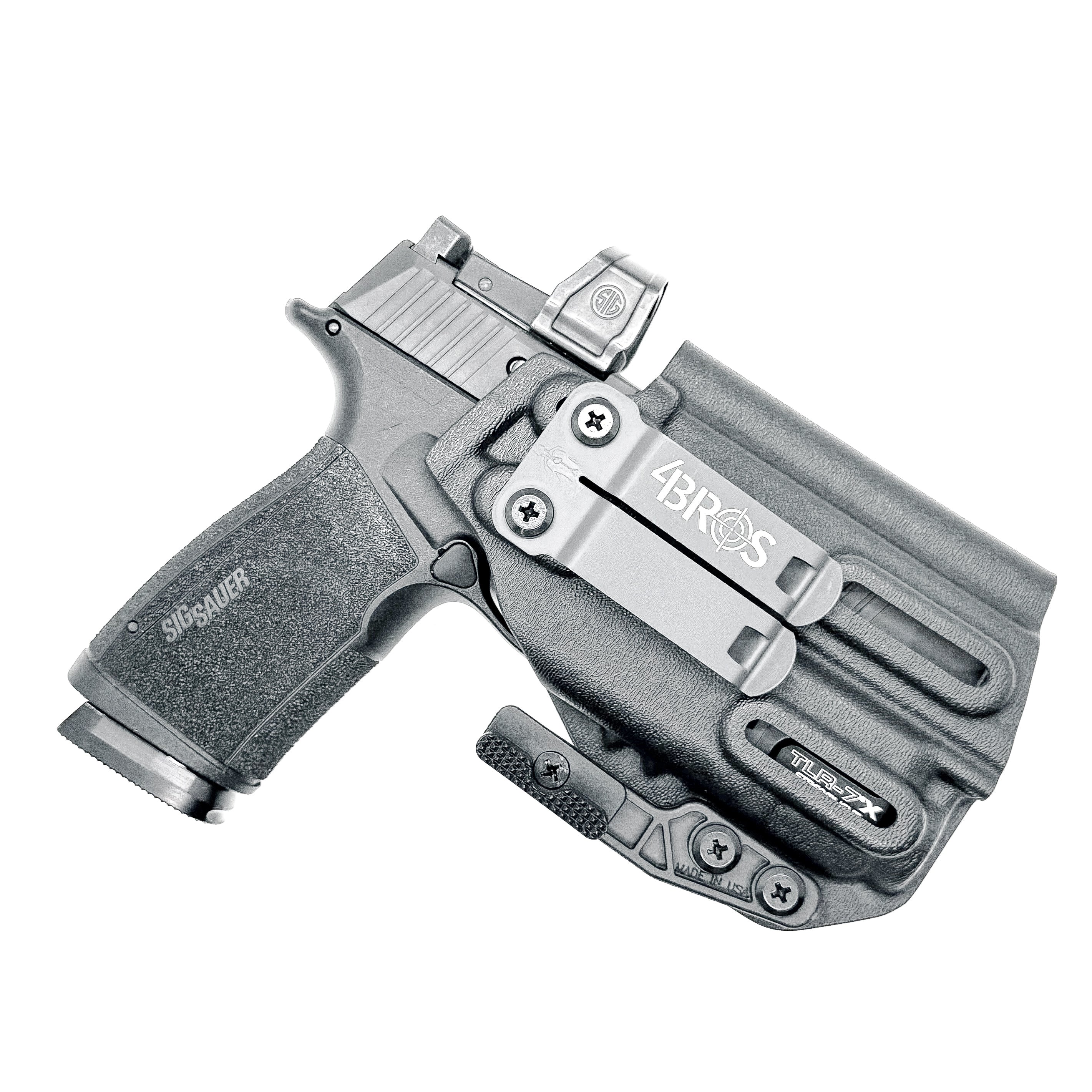 Sig Sauer P365-XMACRO COMP ROMEOZERO ELITE & TLR-7 X/A IWB Holster (MACRO) - Image 3