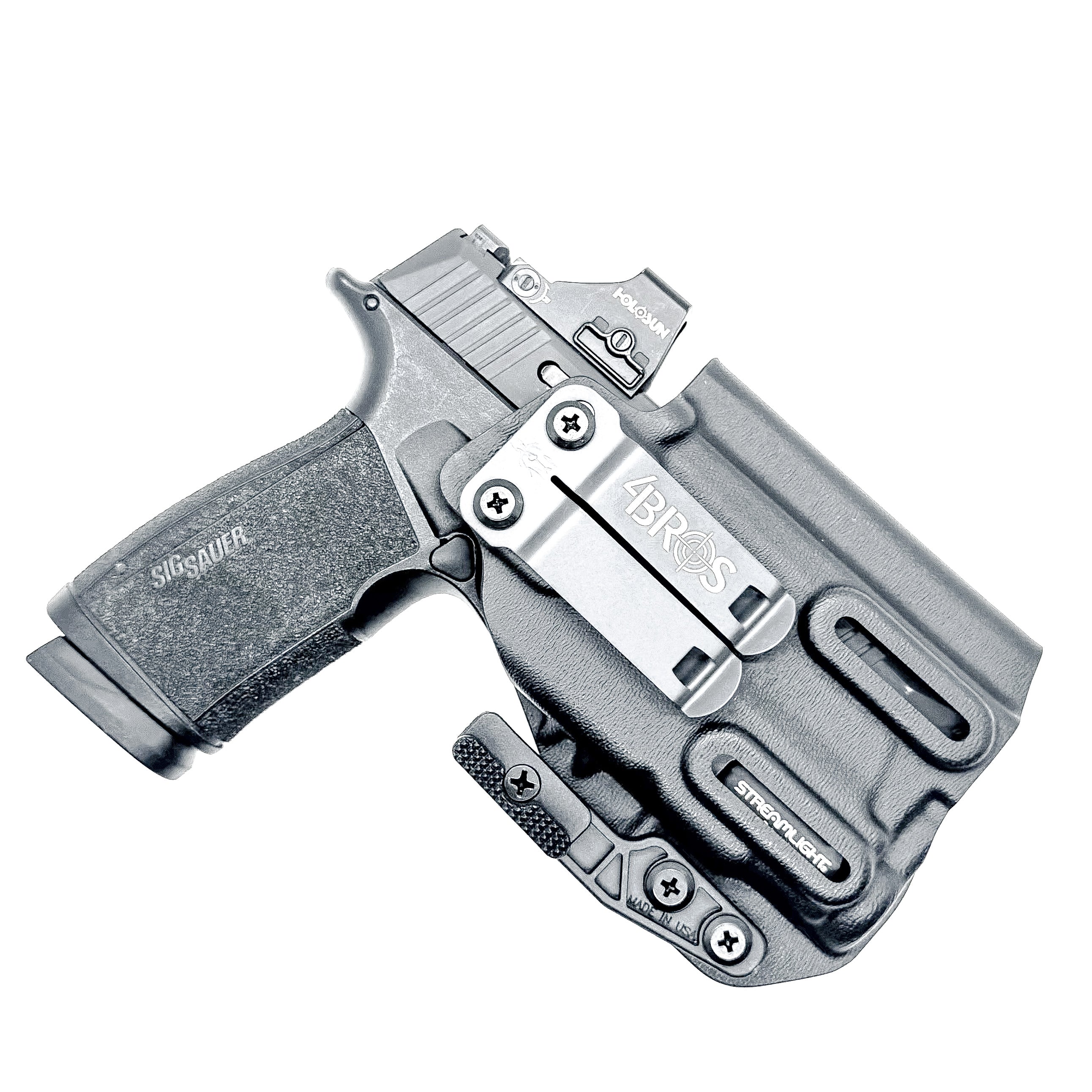 Sig Sauer P365-XMACRO COMP ROMEO ZERO ELITE & TLR-7 Sub IWB Holster (MACRO) - Image 3