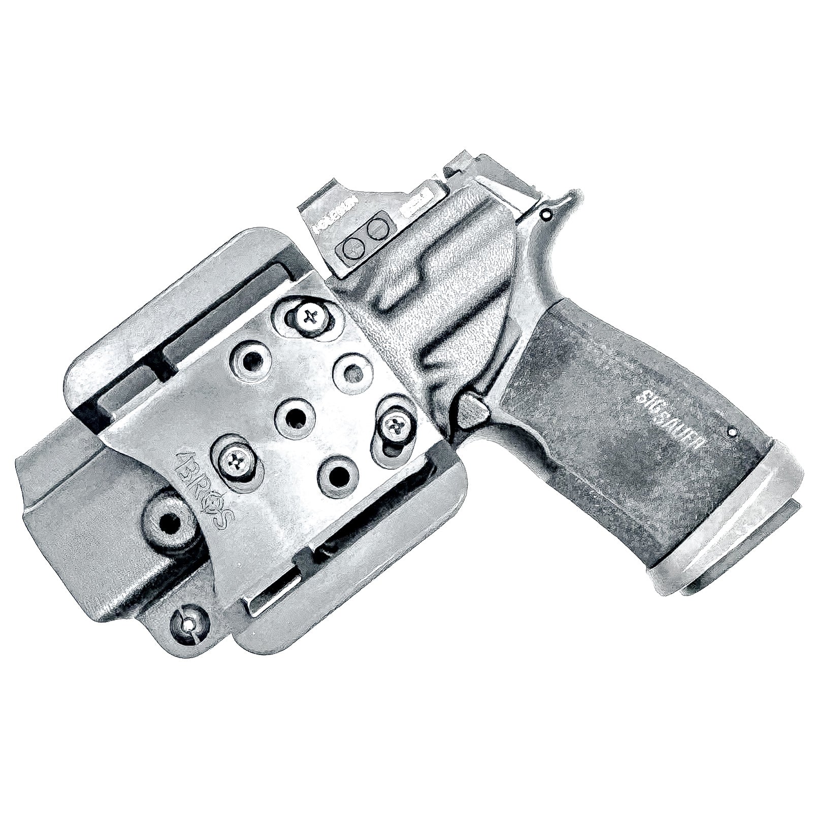 Sig Sauer P365-XMACRO OWB Holster (MACRO) - Image 4