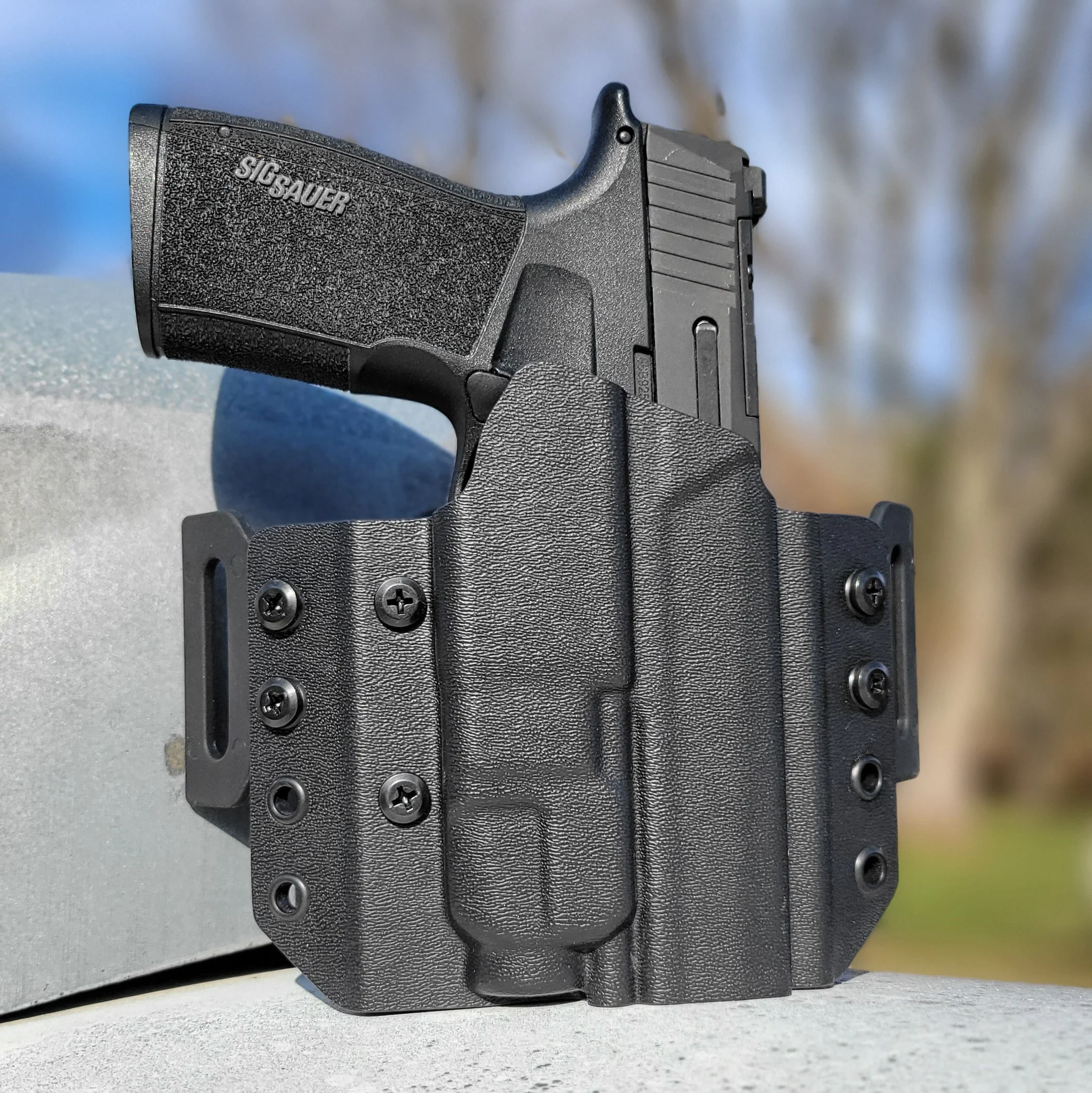 Sig Sauer P365-XMACRO TACOPS with TLR-7 X/A Pancake Holster (MACRO) - Image 10