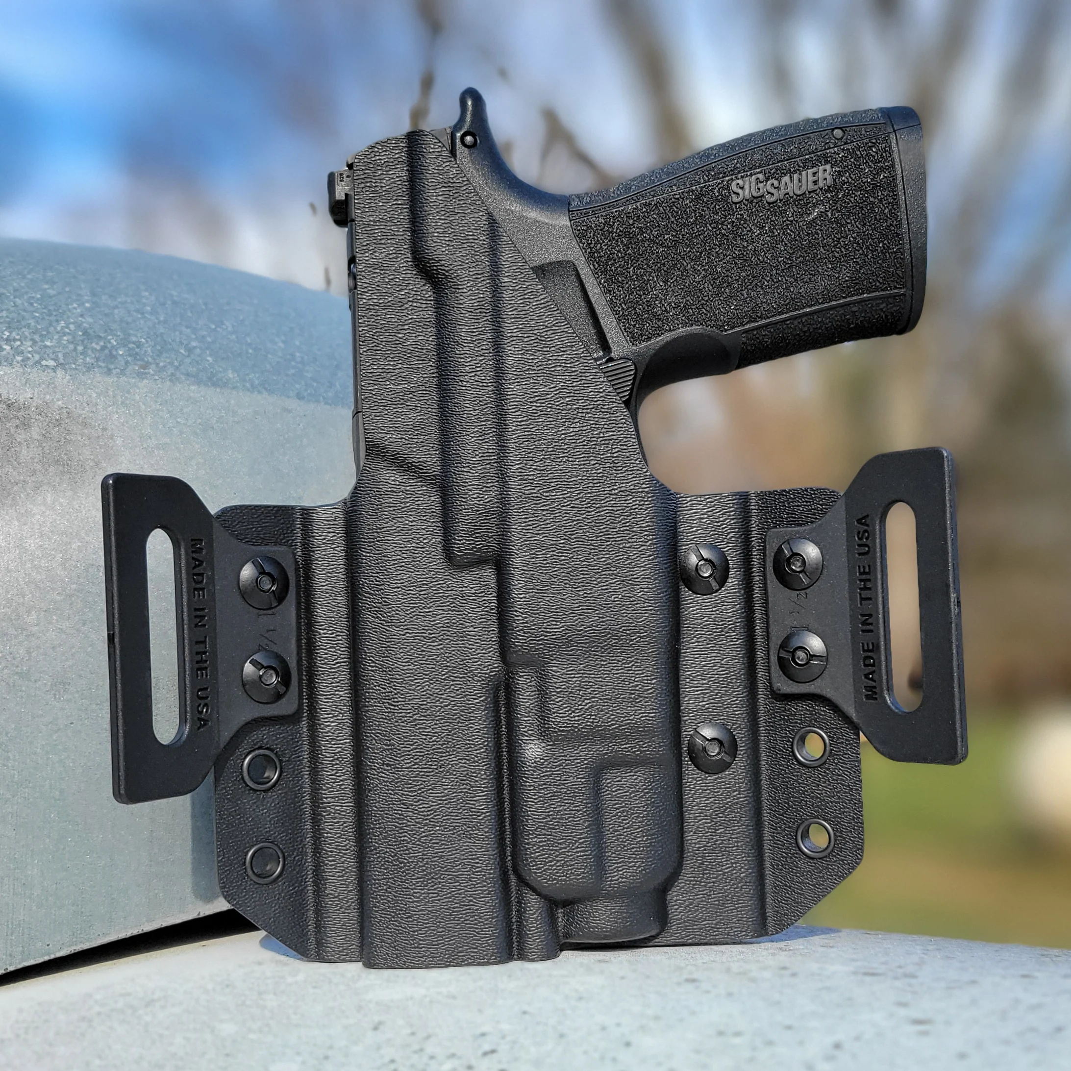 Sig Sauer P365-XMACRO with TLR-7 X/A Pancake Holster (MACRO) - Image 11