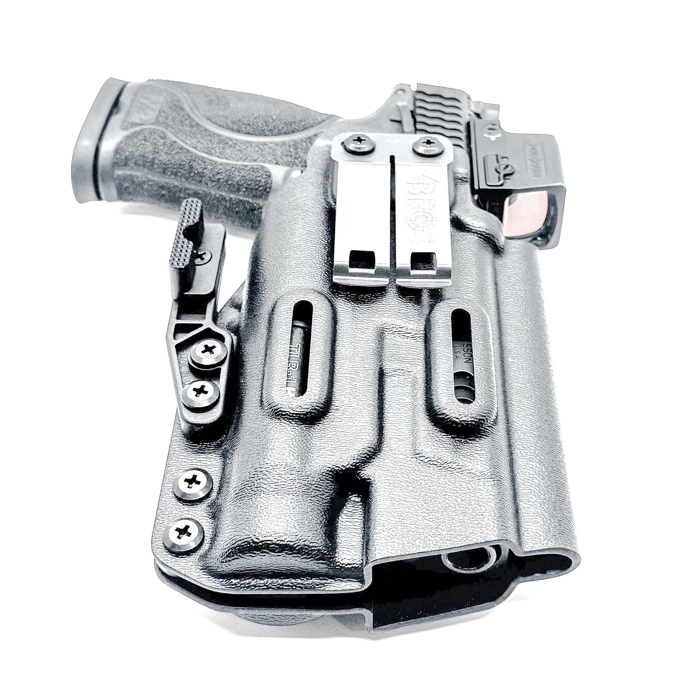 Smith & Wesson M&P 4" & 4.6" 10MM M2.0 & TLR-1 HL Inside Waistband Holster - Image 6