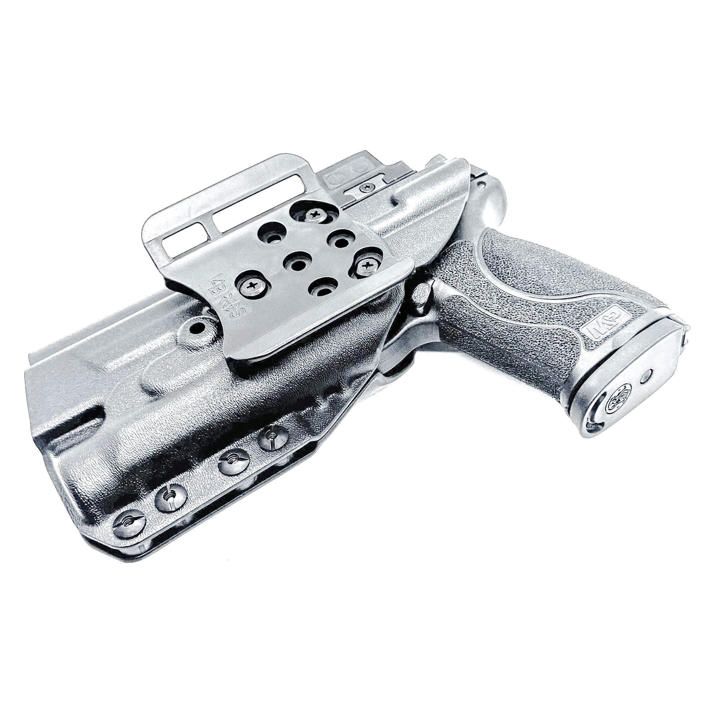 Smith & Wesson M&P 4" & 4.6" 10MM M2.0 & TLR-1 HL Outside Waistband Holster - Image 10