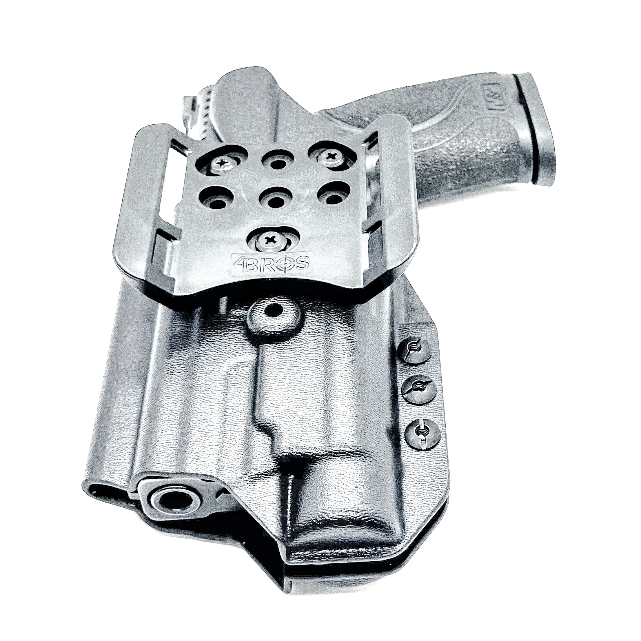 Smith & Wesson M&P 4" 10MM M2.0 & TLR-1 HL-X OWB Holster - Image 11