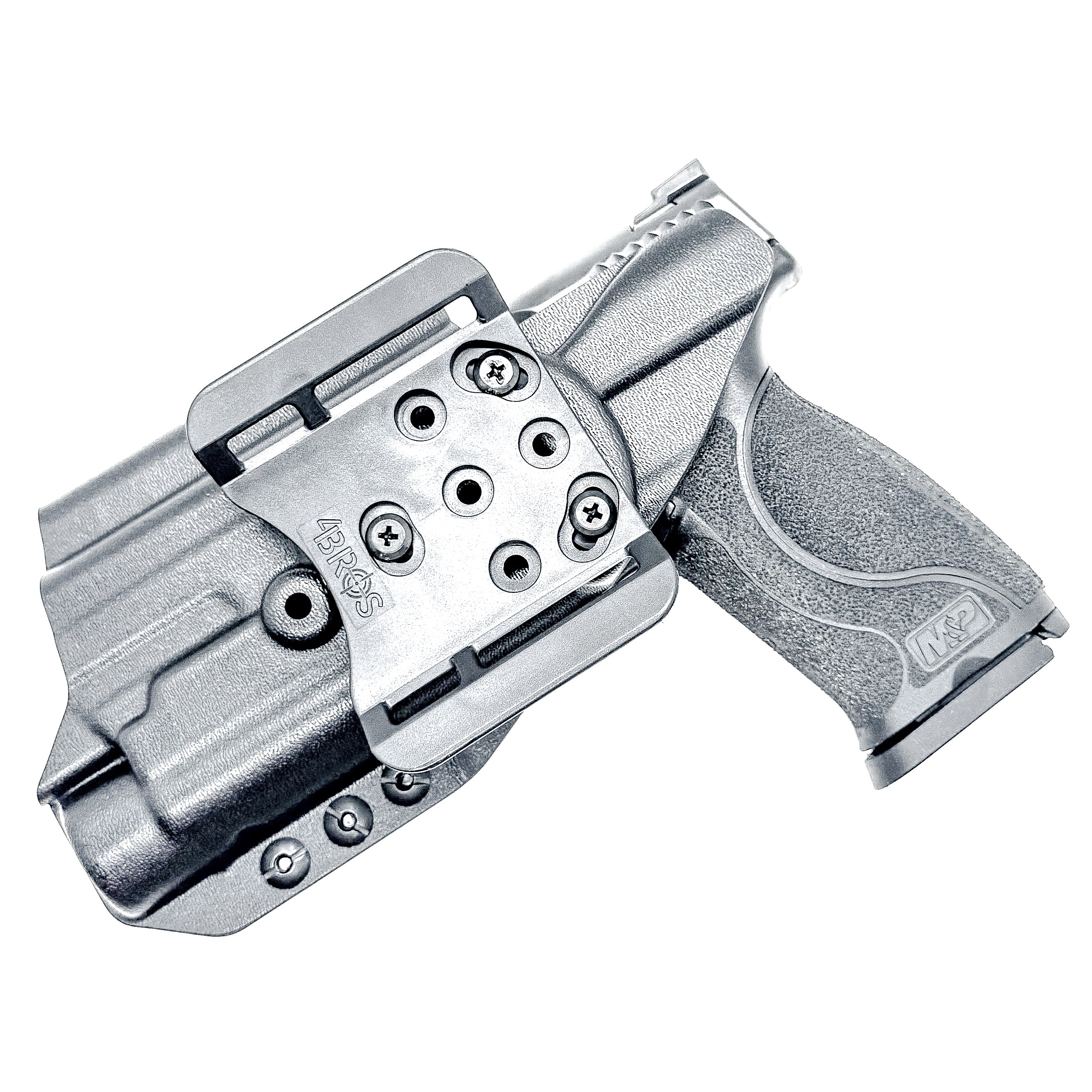 Smith & Wesson M&P 4" 10MM M2.0 & TLR-1 HL-X OWB Holster - Image 4