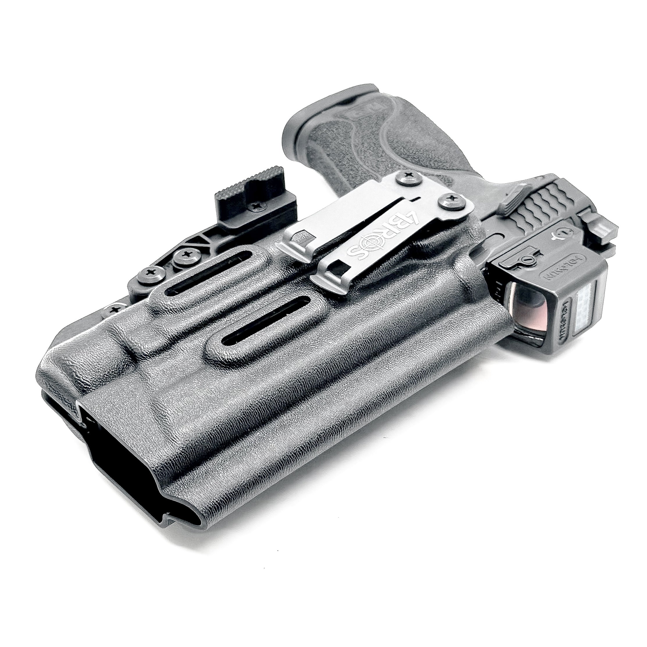 Smith & Wesson M&P 4.6" 10MM M2.0 & TLR-1 HL-X IWB Holster - Image 5