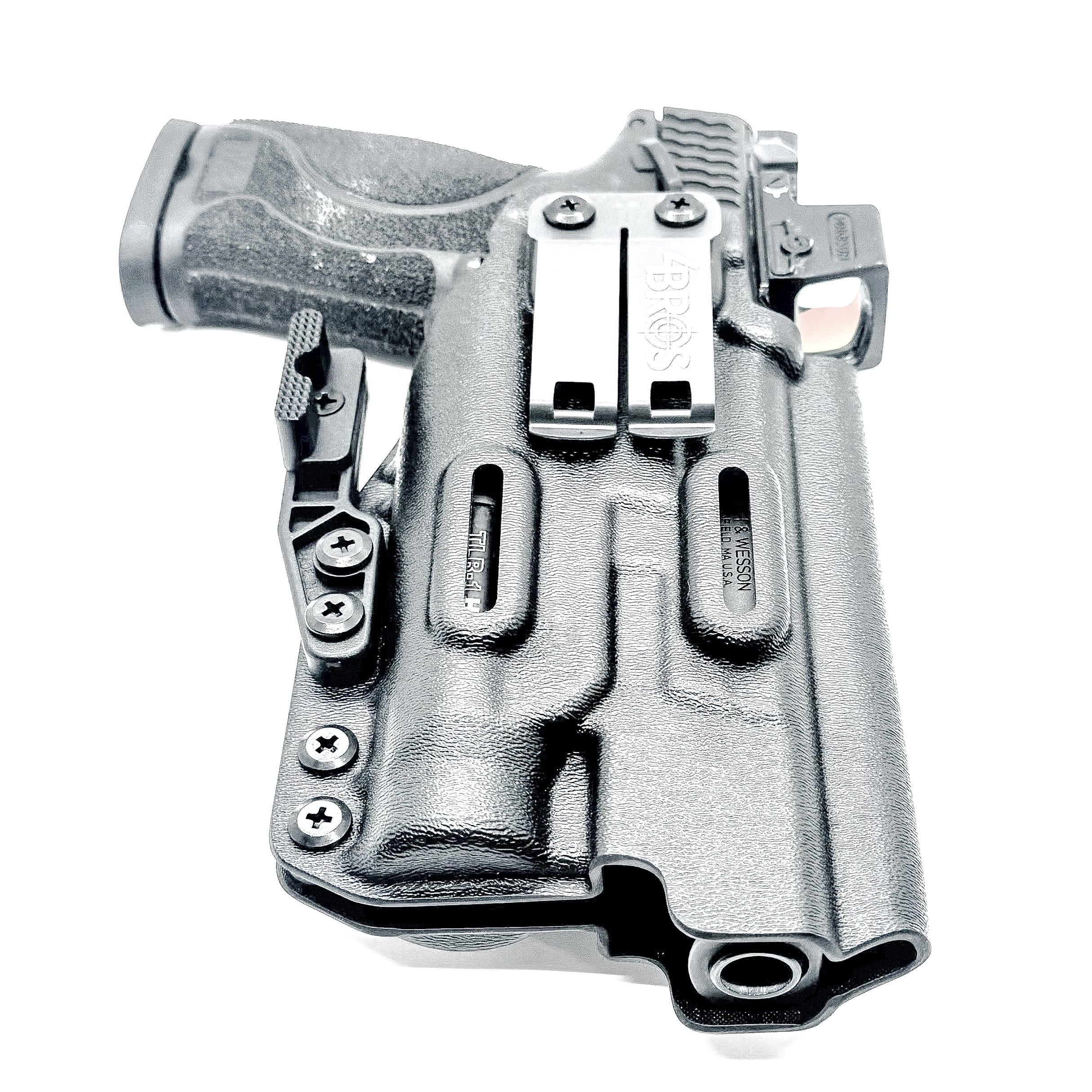 Smith & Wesson M&P 5.6" 10MM M2.0 & TLR-1 HL Inside Waistband Holster - Image 6