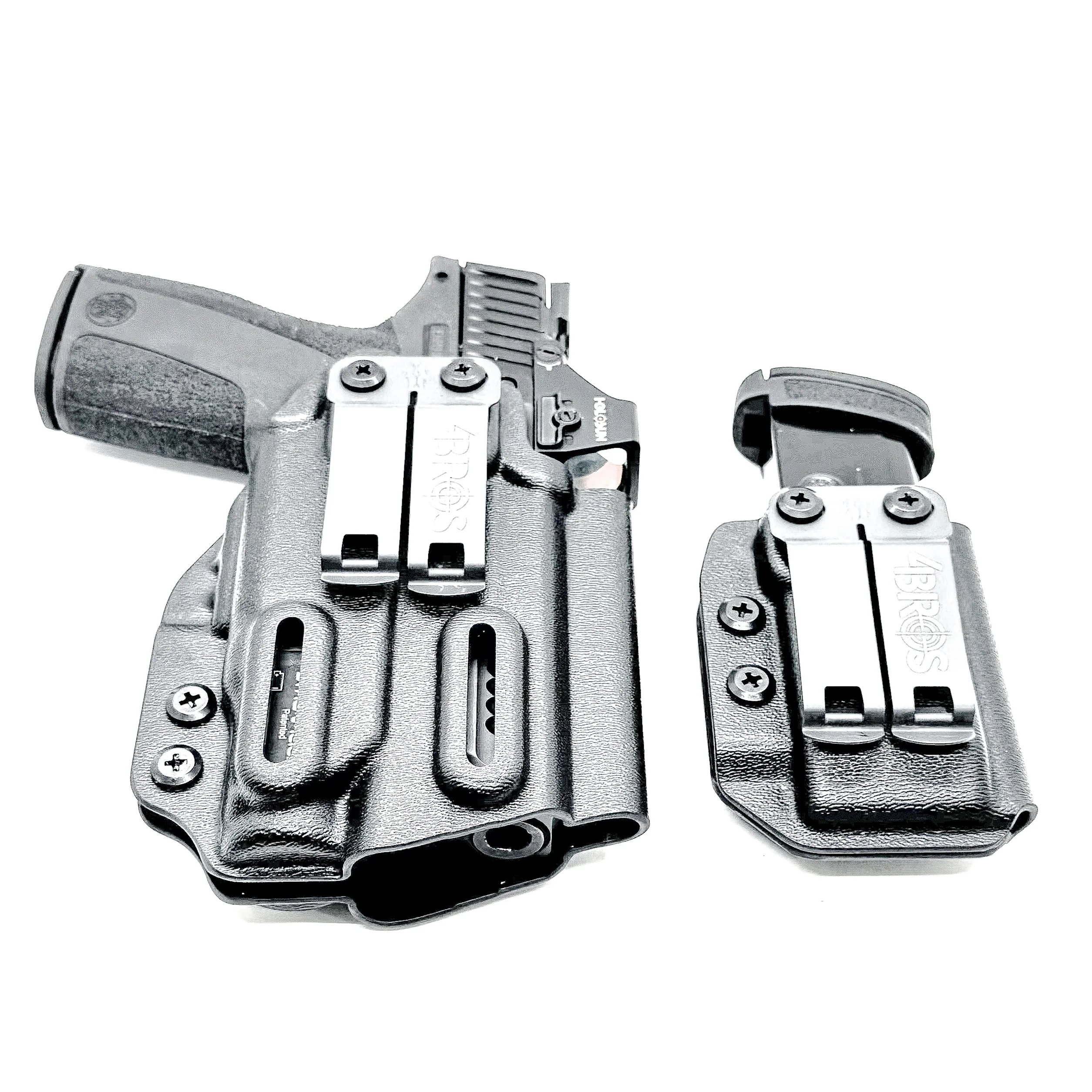 Smith & Wesson M&P Shield X & TLR-7 Sub IWB Holster with Magazine Carrier Combo - Image 2