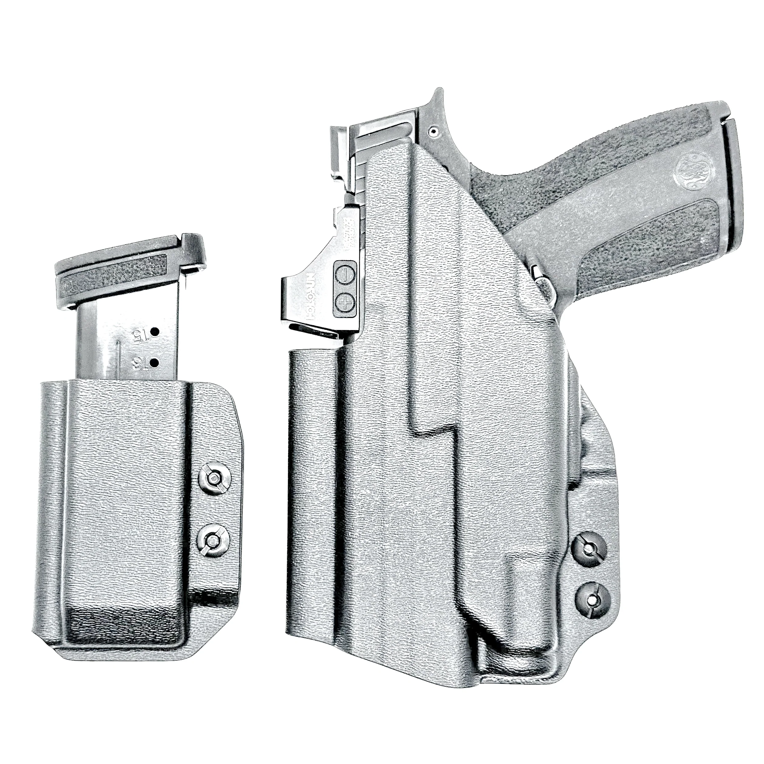 Smith & Wesson M&P Shield X & TLR-7 Sub IWB Holster with Magazine Carrier Combo - Image 3