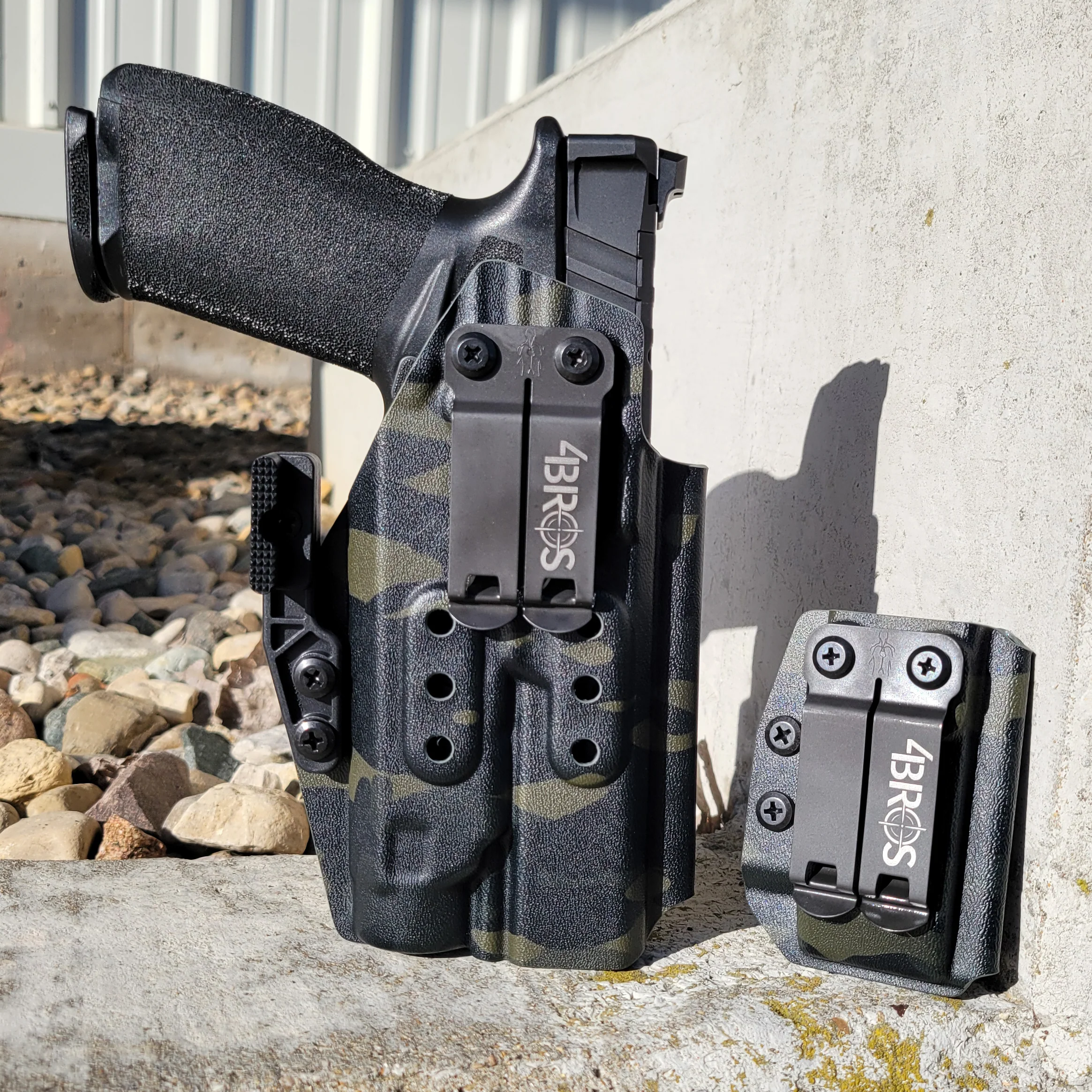 Springfield Armory Echelon 4.5F & Holosun P.ID IWB Holster PID HC - Image 11