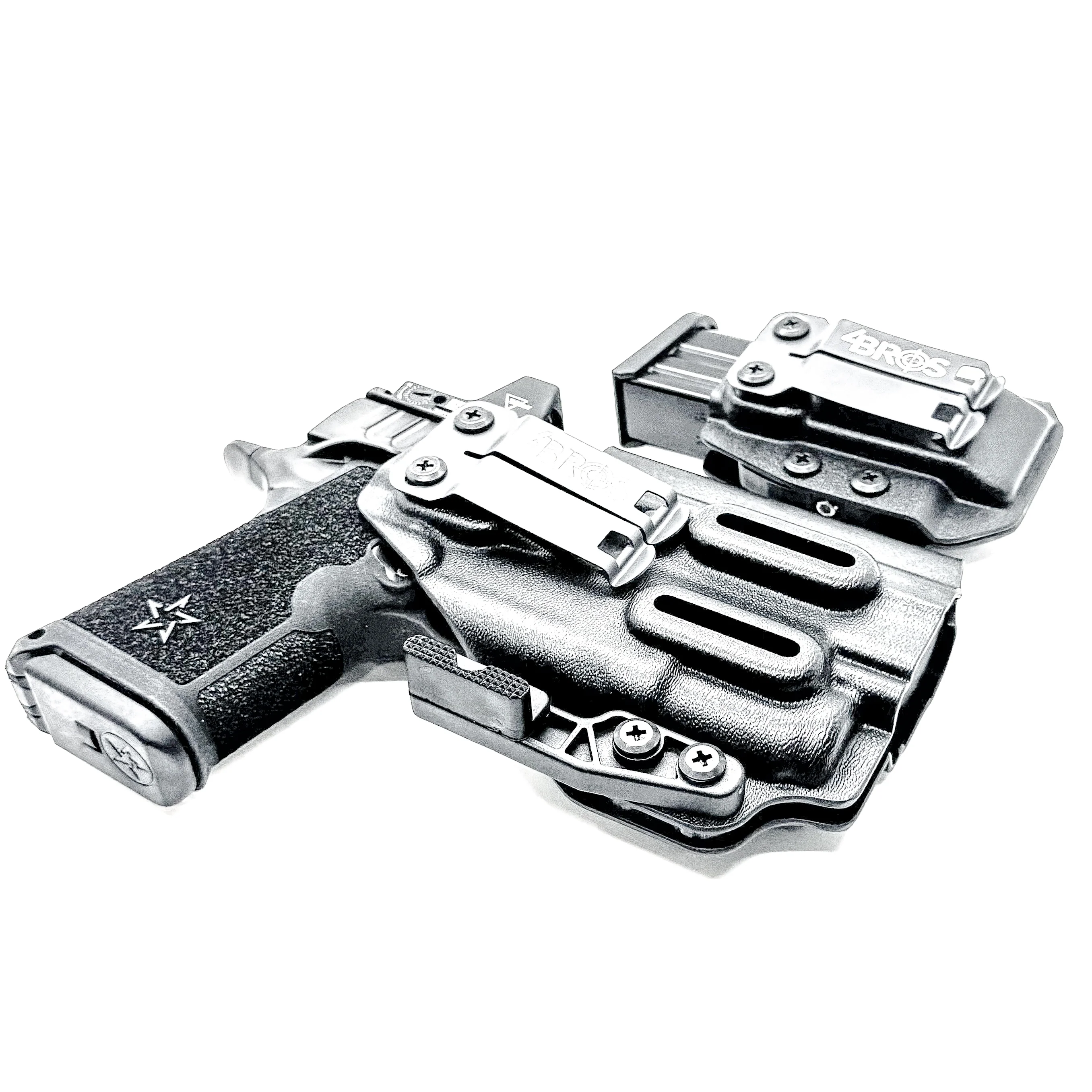 Staccato HD C4X & Surefire XC3 IWB Holster with Magazine Carrier Combo - Image 3
