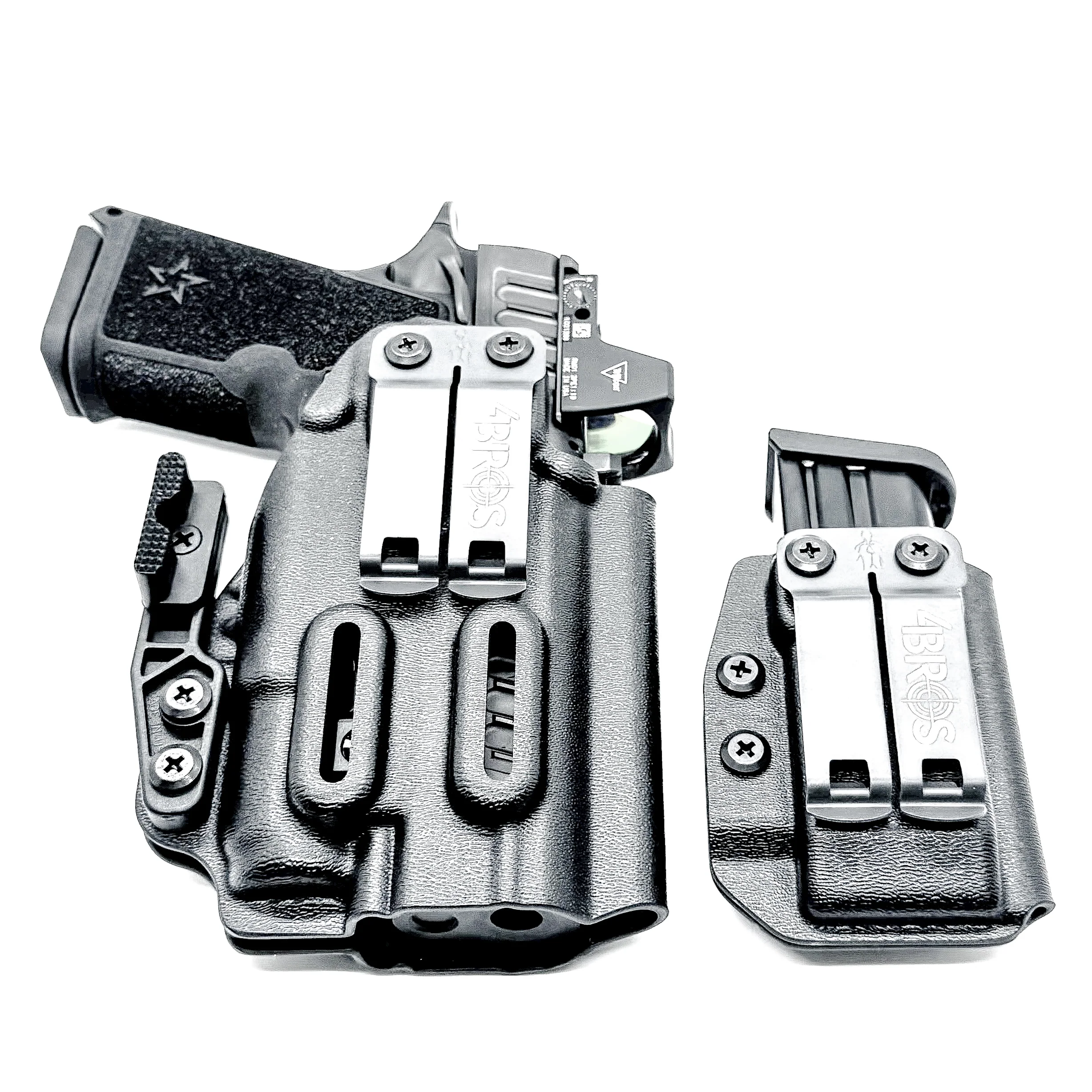 Staccato HD C4X & Surefire XC3 IWB Holster with Magazine Carrier Combo - Image 4