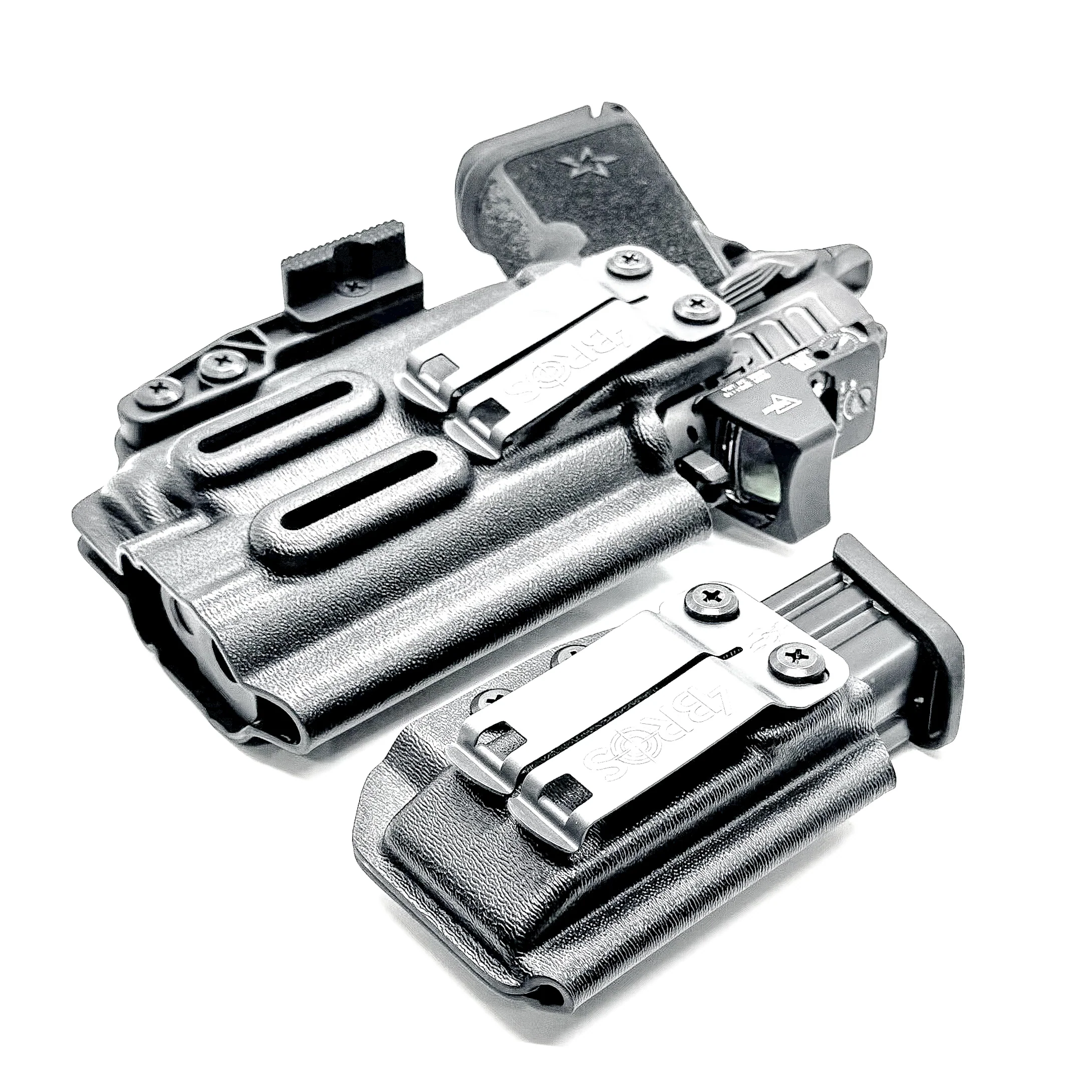 Staccato HD C4X & Surefire XC3 IWB Holster with Magazine Carrier Combo - Image 5