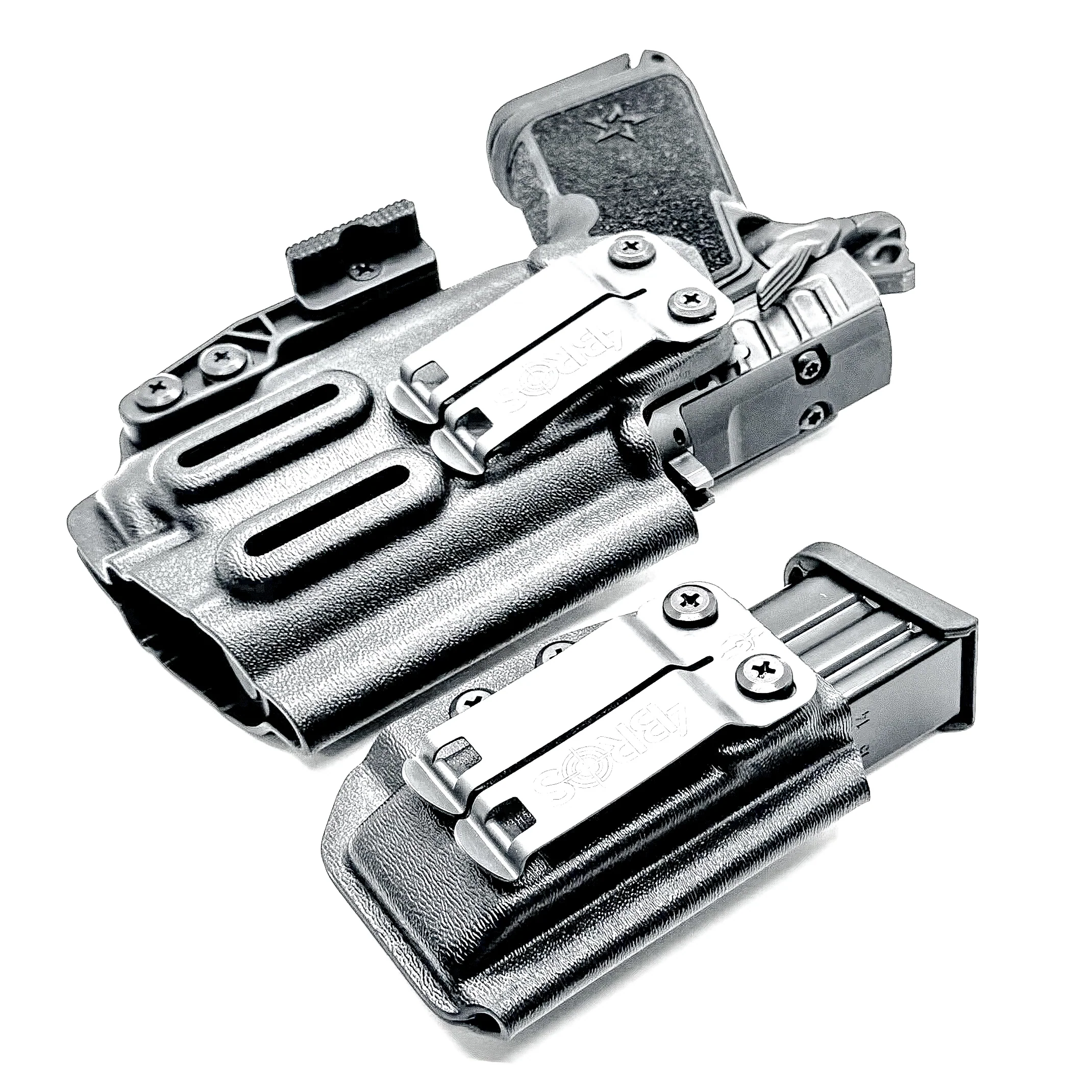 Staccato HD C3.6 & Surefire XC3 IWB Holster with Magazine Carrier Combo - Image 5