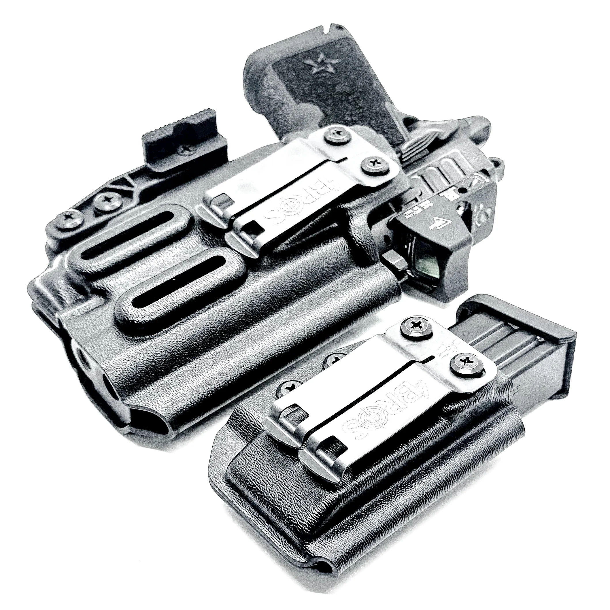 Staccato HD C4X & TLR-7 X IWB Holster with Magazine Carrier Combo - Image 4