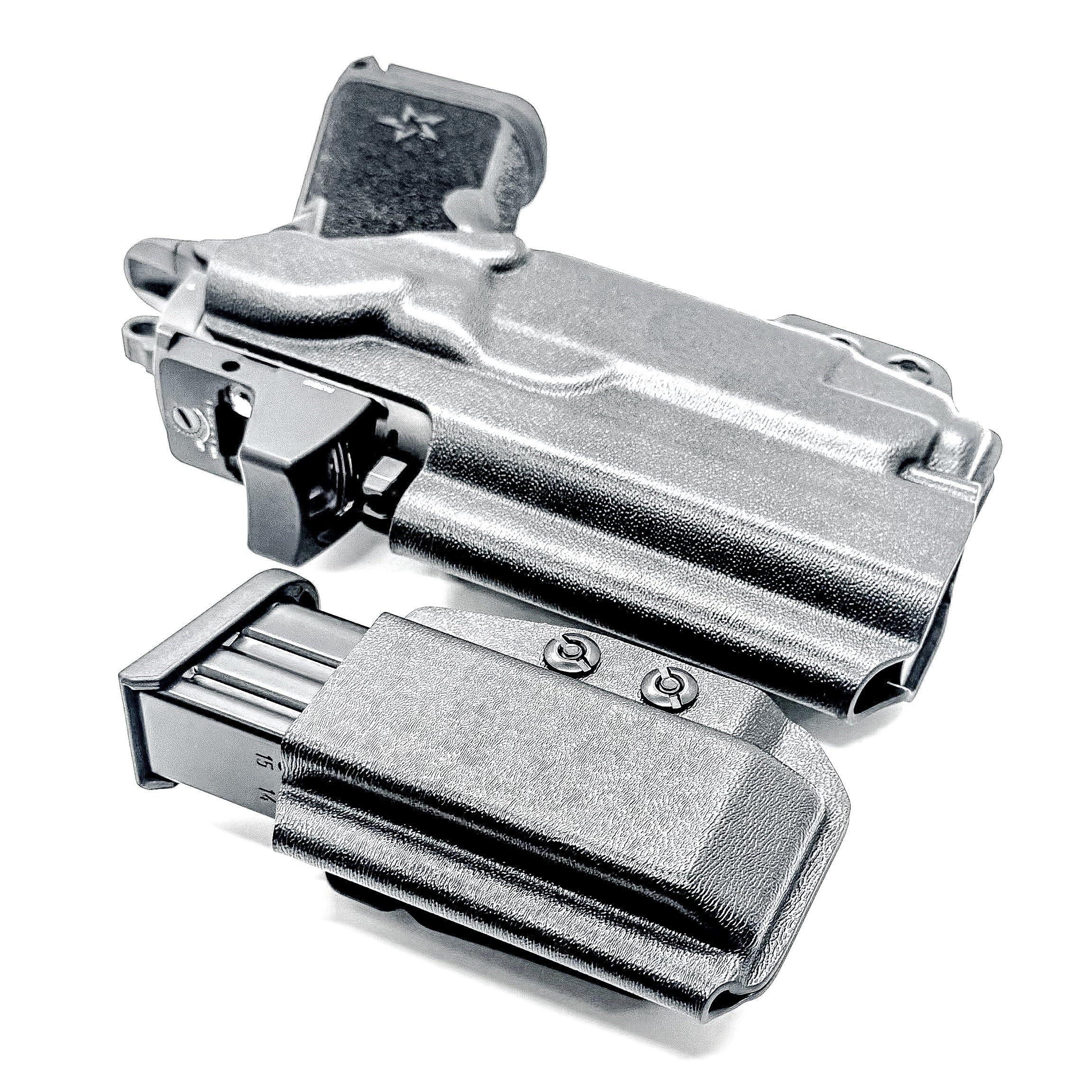 Staccato HD C4X & TLR-7 X IWB Holster with Magazine Carrier Combo - Image 7