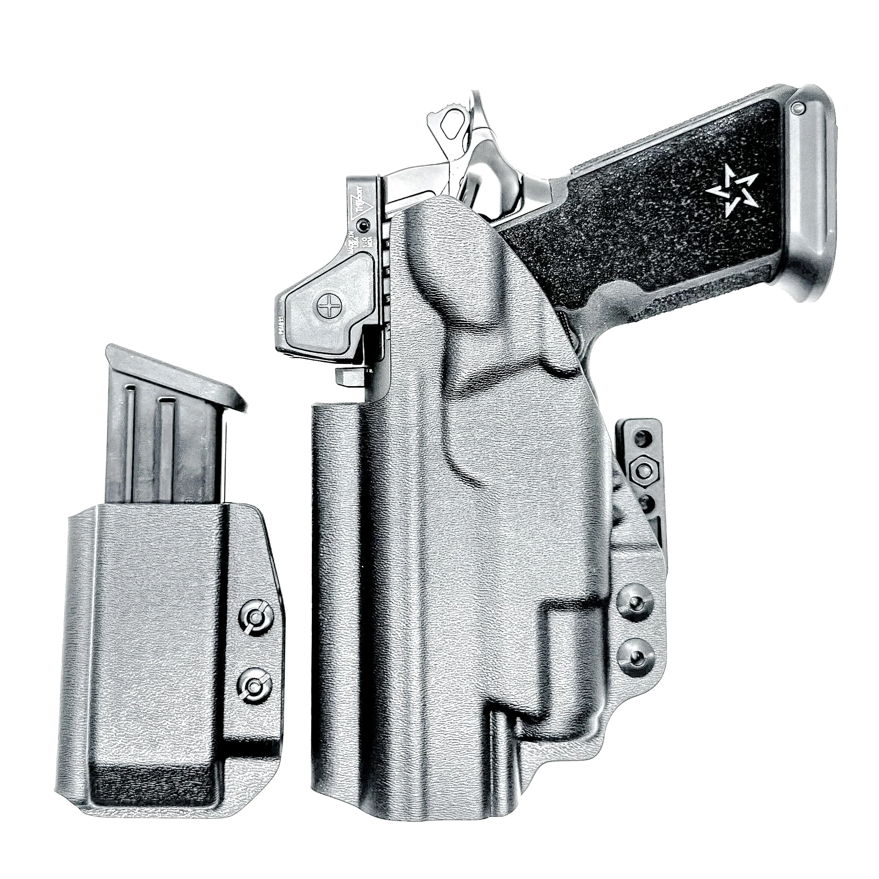 Staccato HD P4.5 & Surefire XC3 IWB Holster with Magazine Carrier Combo - Image 5