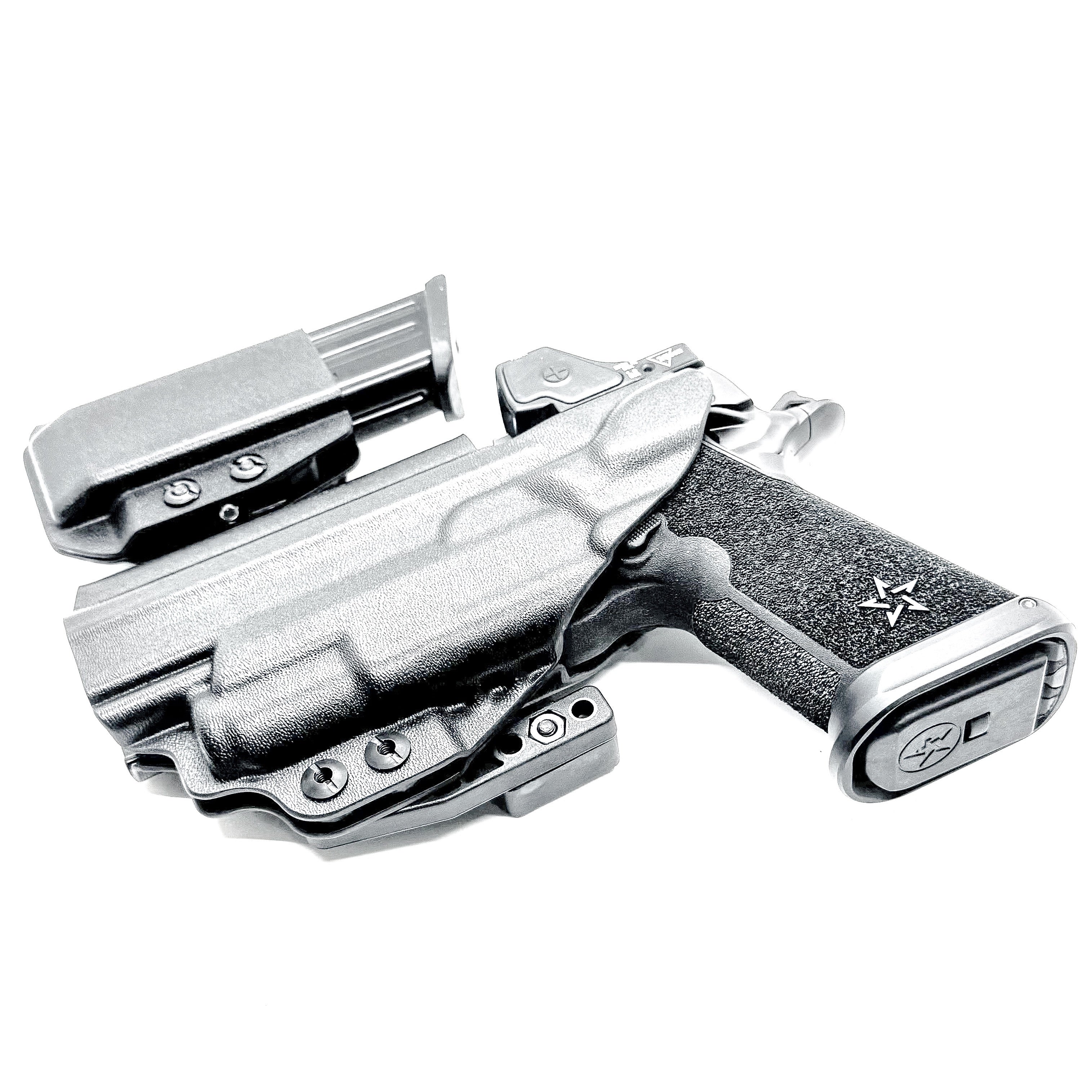 Staccato HD P4.5 & Surefire XC3 IWB Holster with Magazine Carrier Combo - Image 7